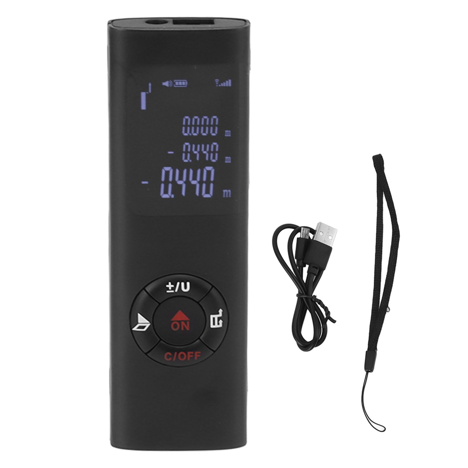 High Accuracy Handheld Laser Distance Meter Maximum Measuring Distance 40m 131ft Laser Distance Measurement Tool - Image 1