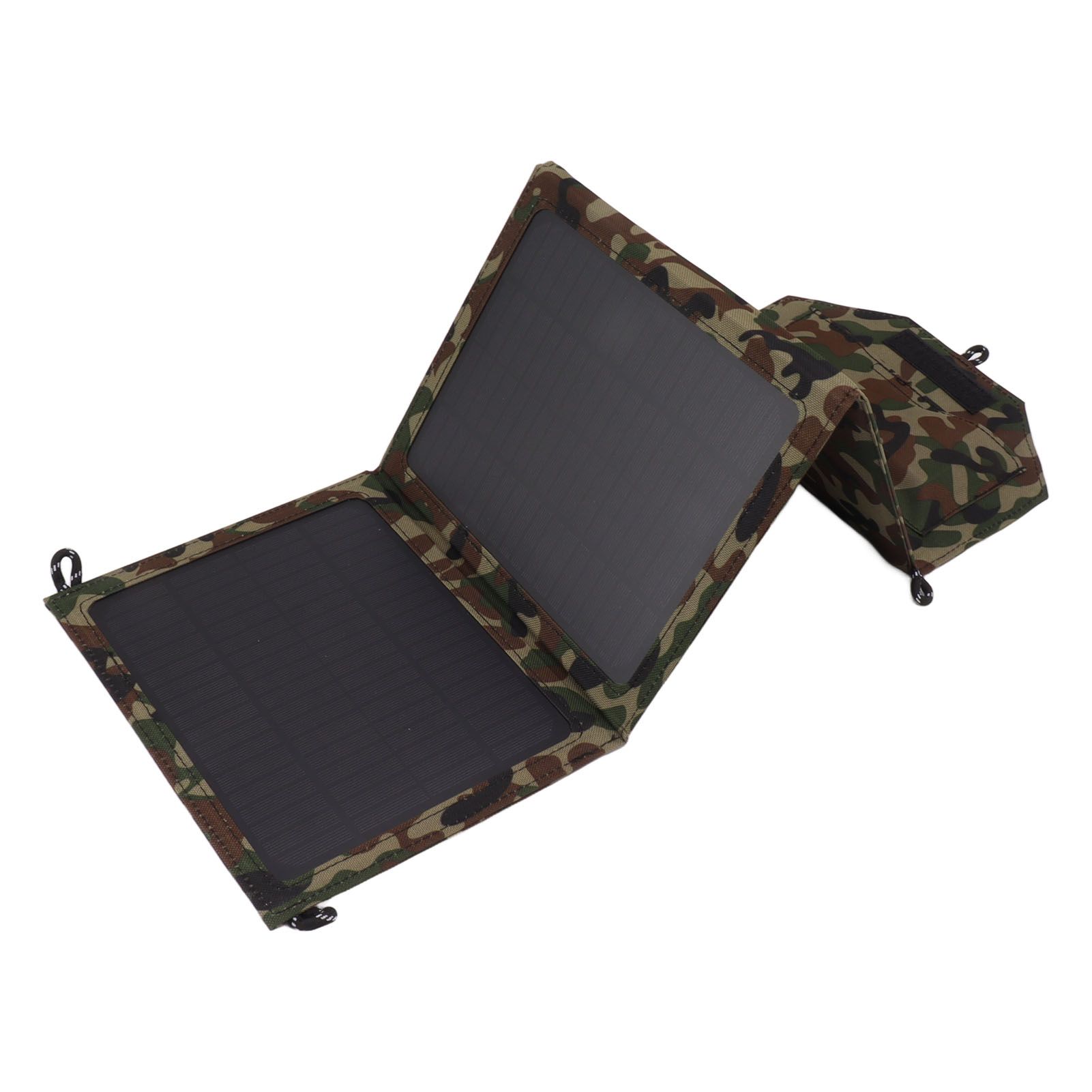 Foldable Solar Panel Dual USB Lightweight 30W Portable Solar Phone Charger Panel for Automobile 12V - Image 2