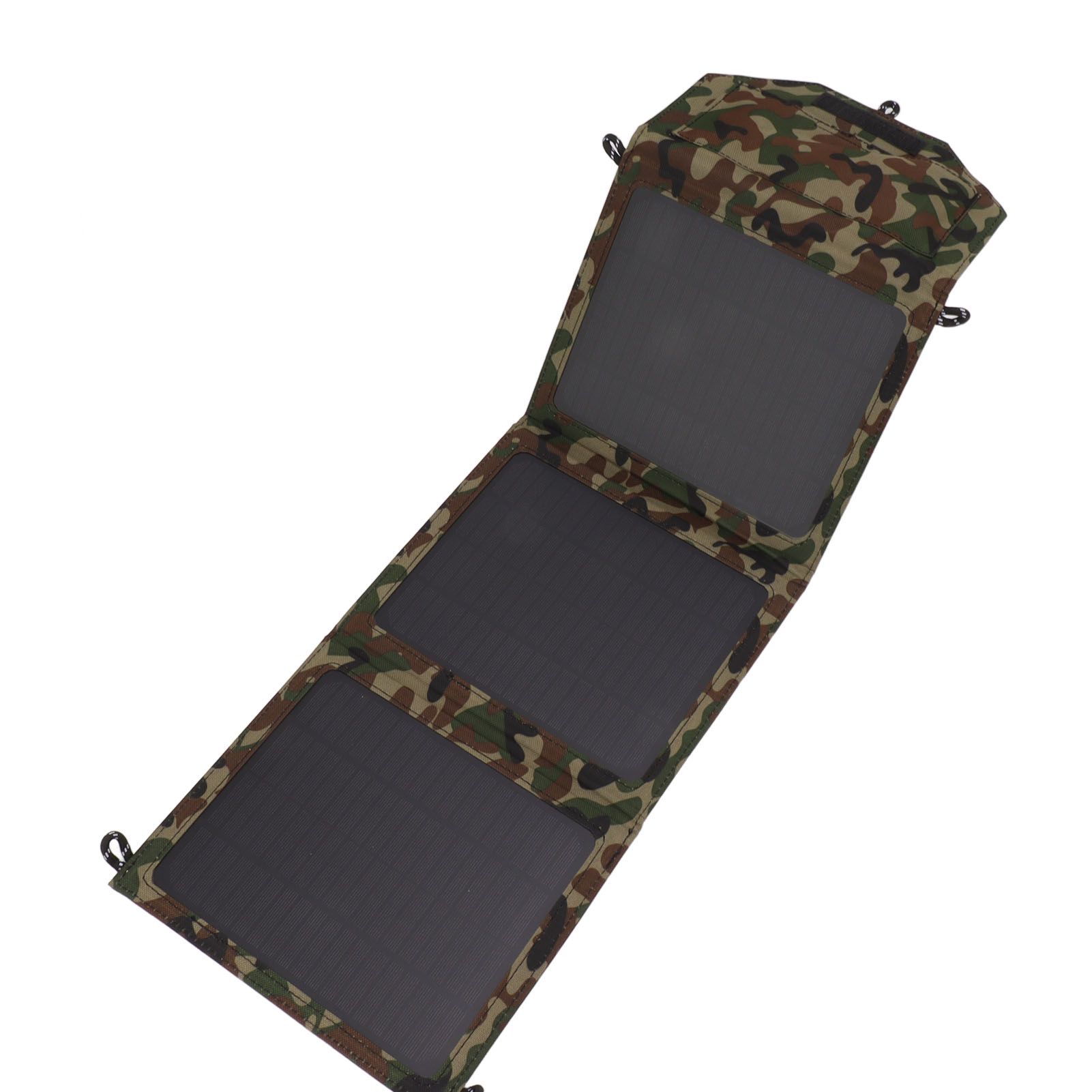 Foldable Solar Panel Dual USB Lightweight 30W Portable Solar Phone Charger Panel for Automobile 12V - Image 4