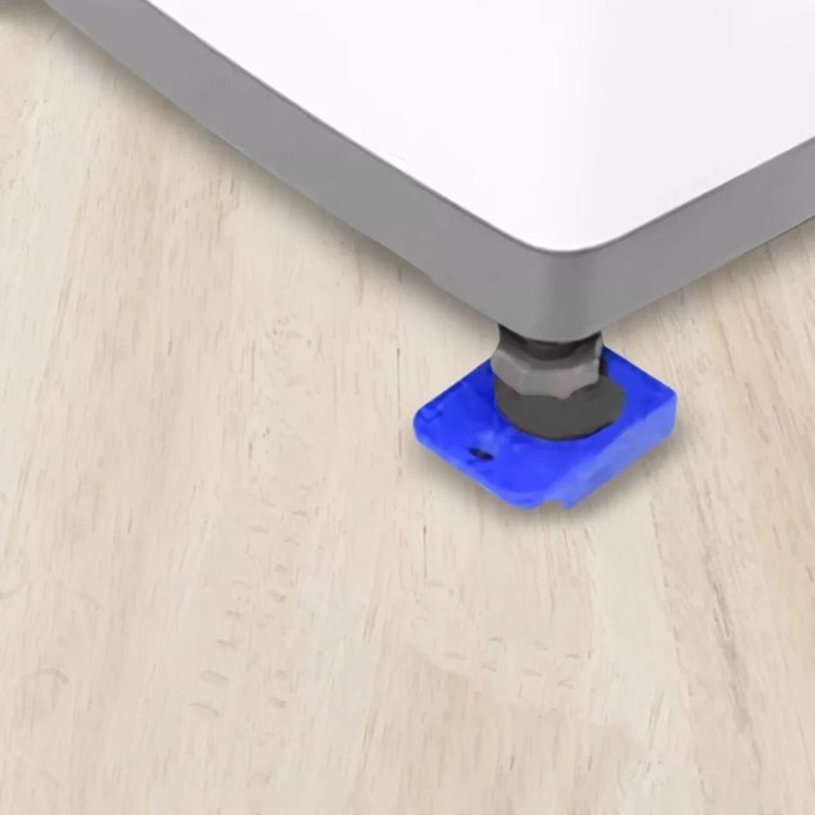 Heavy Duty Furniture Lifter Household Furniture Mover with 4 Wheel Rollers 1 Wheel Bar Blue - Image 7