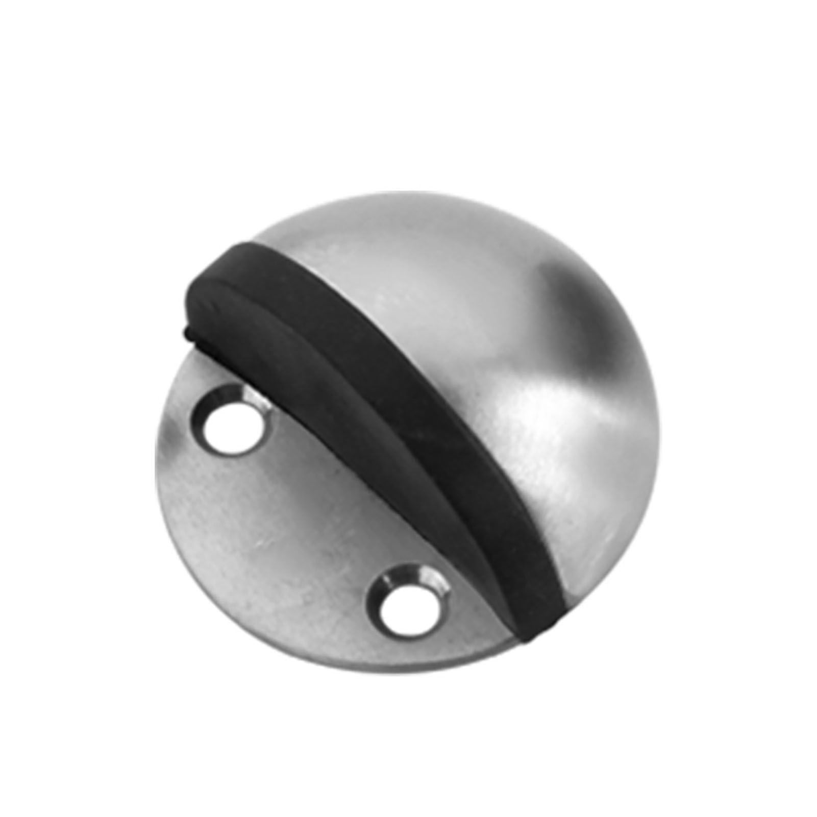 Dome Door Stop 304 Stainless Steel Sound Dampening Floor Door Bumper Punching Free Collision Proof - Image 2