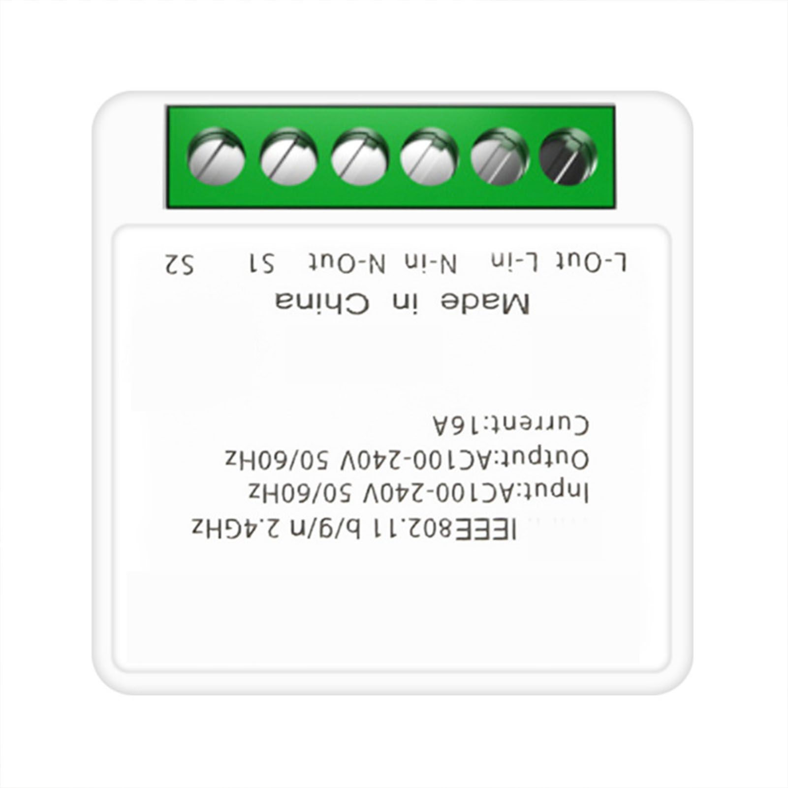 Smart Light Switch PCV WiFi APP Remote Control DIY On and Off Switch for Tuya 16A White - Image 5
