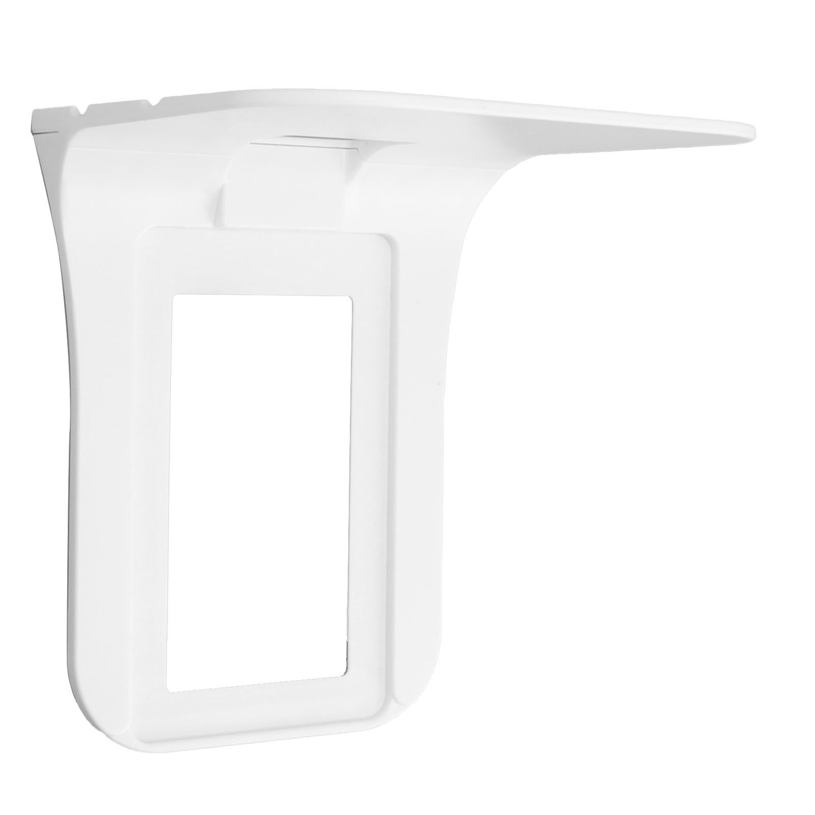 Wall Mounted Outlet Shelf ABS Hole Design Simple Power Charger Shelf Phone Charging Holder - Image 6