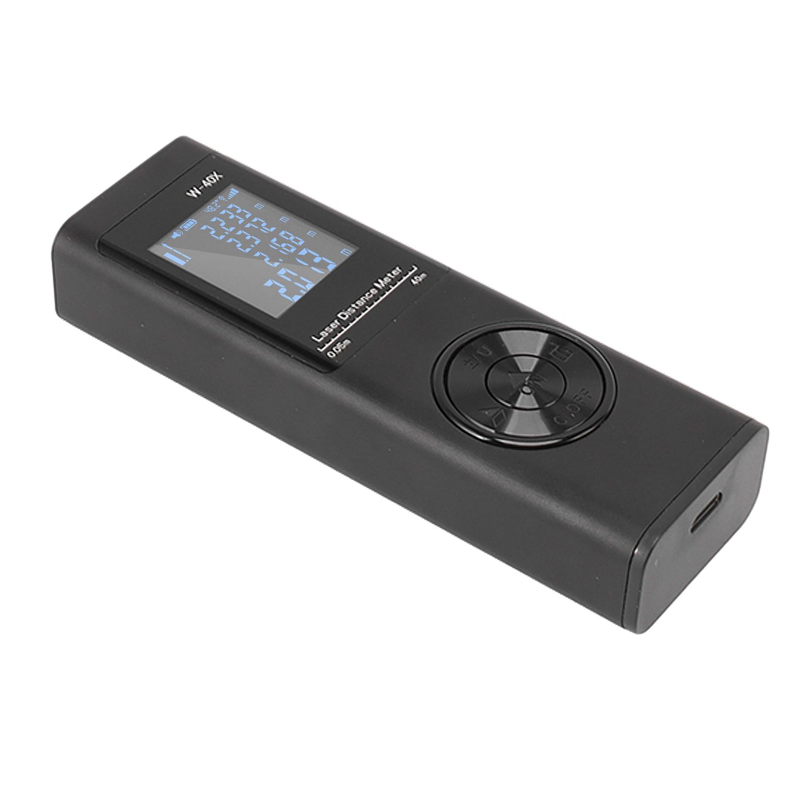 Laser Distance Meter High Accuracy Rechargeable 131ft Handheld Rangefinder with Electronic Level for Area Volume - Image 8