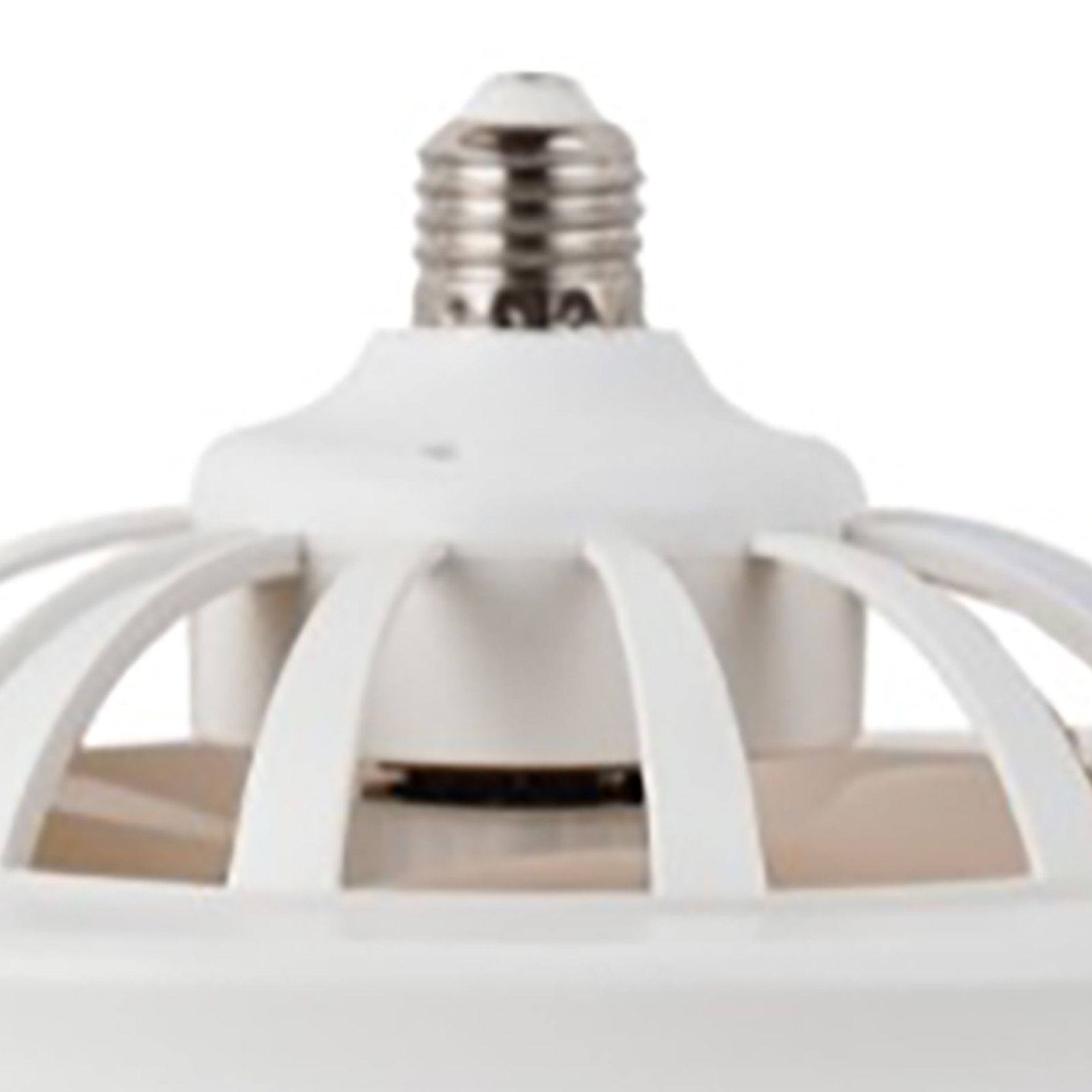 Ceiling Fan Light 30W ABS Housing 9.8in 2 in 1 White E27 LED Mini Lighting Ceiling Fan for Living Room - Image 3