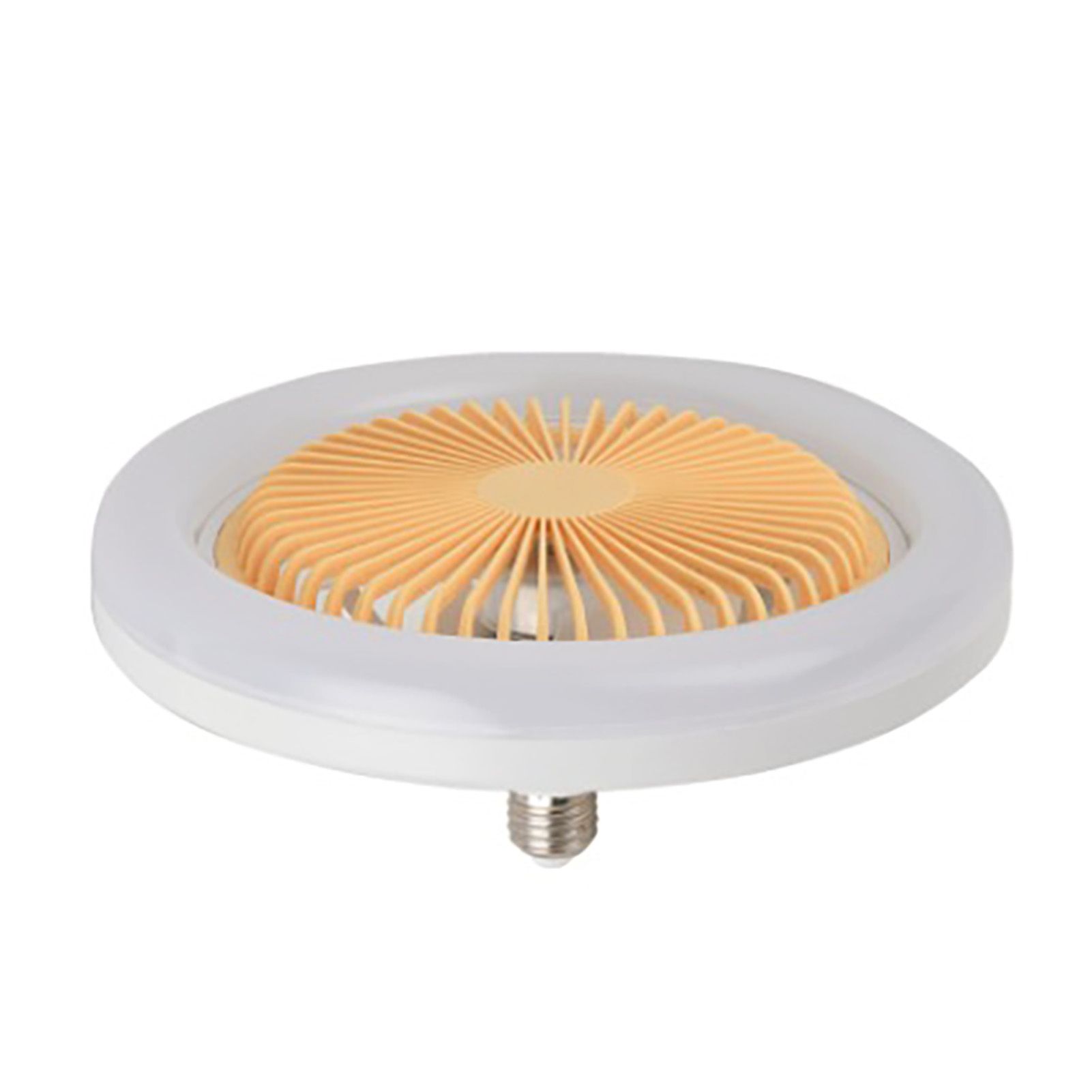 Ceiling Fan Light 30W ABS Housing 9.8in 2 in 1 White E27 LED Mini Lighting Ceiling Fan for Living Room - Image 6