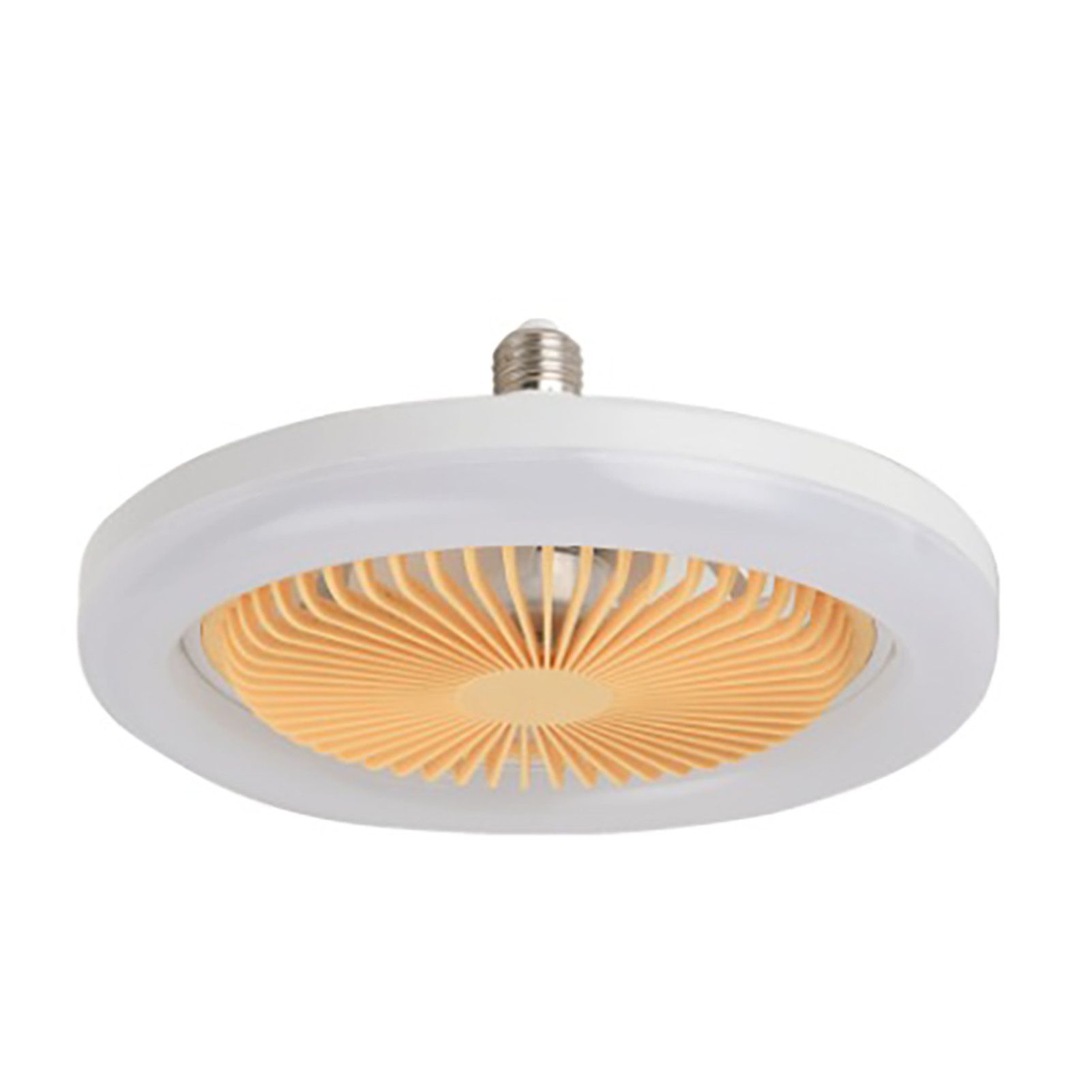 Ceiling Fan Light 30W ABS Housing 9.8in 2 in 1 White E27 LED Mini Lighting Ceiling Fan for Living Room - Image 7
