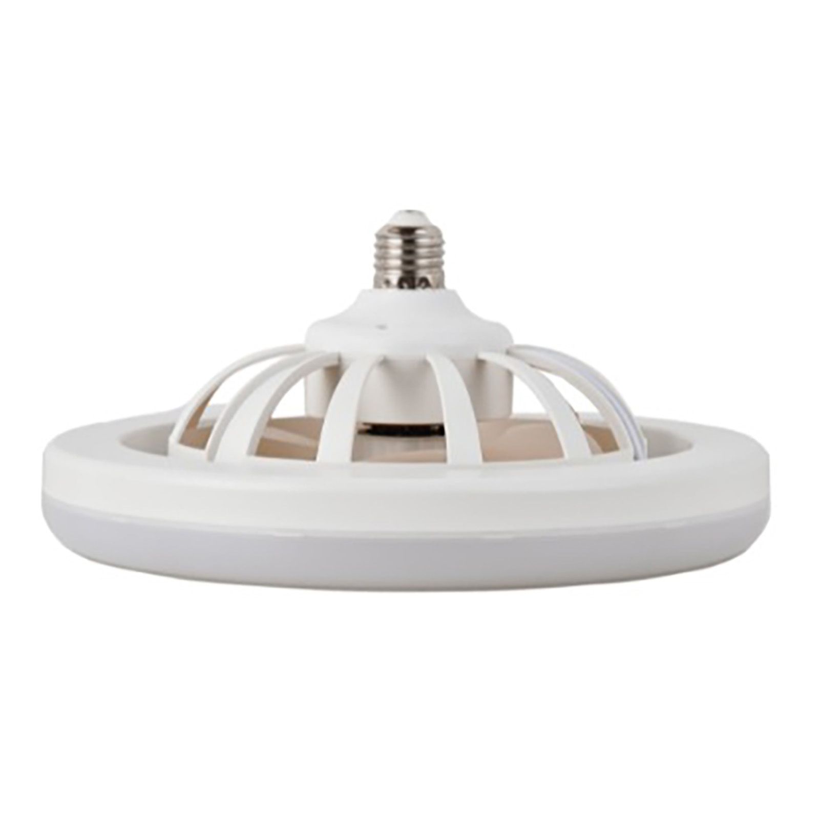 Ceiling Fan Light 30W ABS Housing 9.8in 2 in 1 White E27 LED Mini Lighting Ceiling Fan for Living Room - Image 8