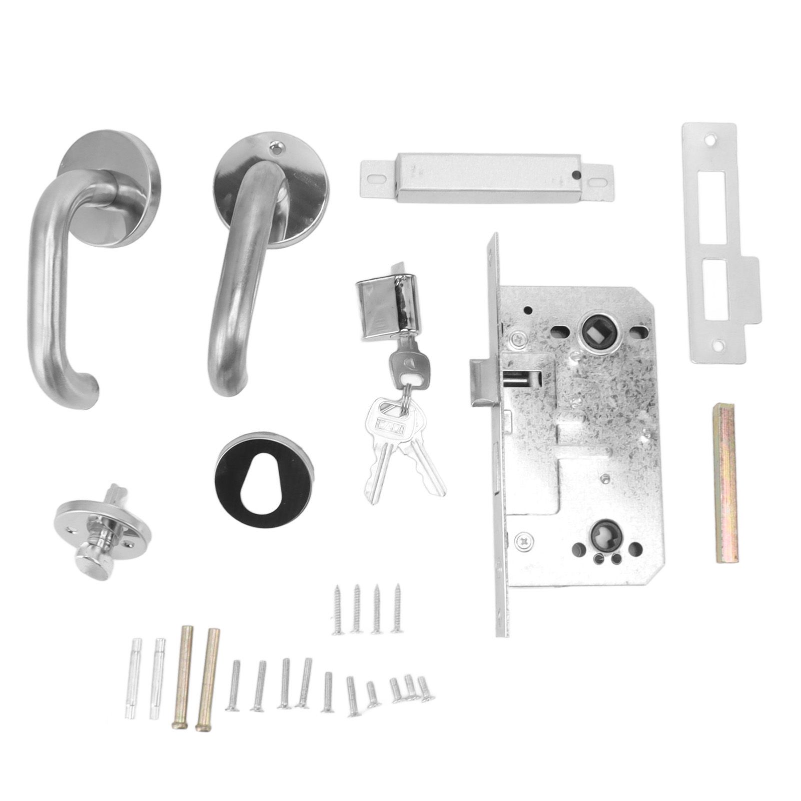 Stainless Steel Aisle Door Fire Lock Fireway Walkway Emergency Exit Fire Door Handle - Image 1