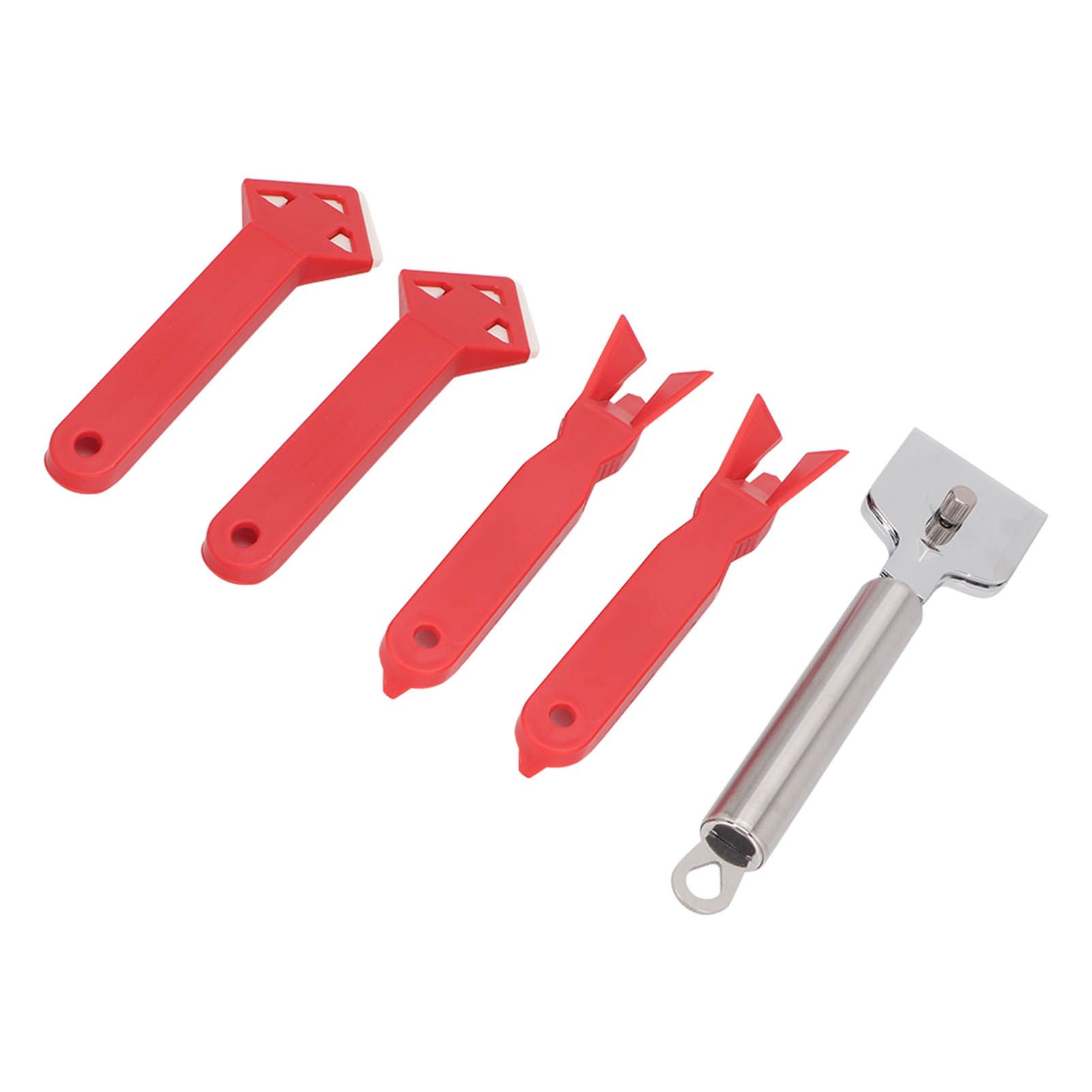 5Pcs Caulking Tool Sealant Caulk Grout Remover Scraper Set Kit for Repair Cleaning - Image 3
