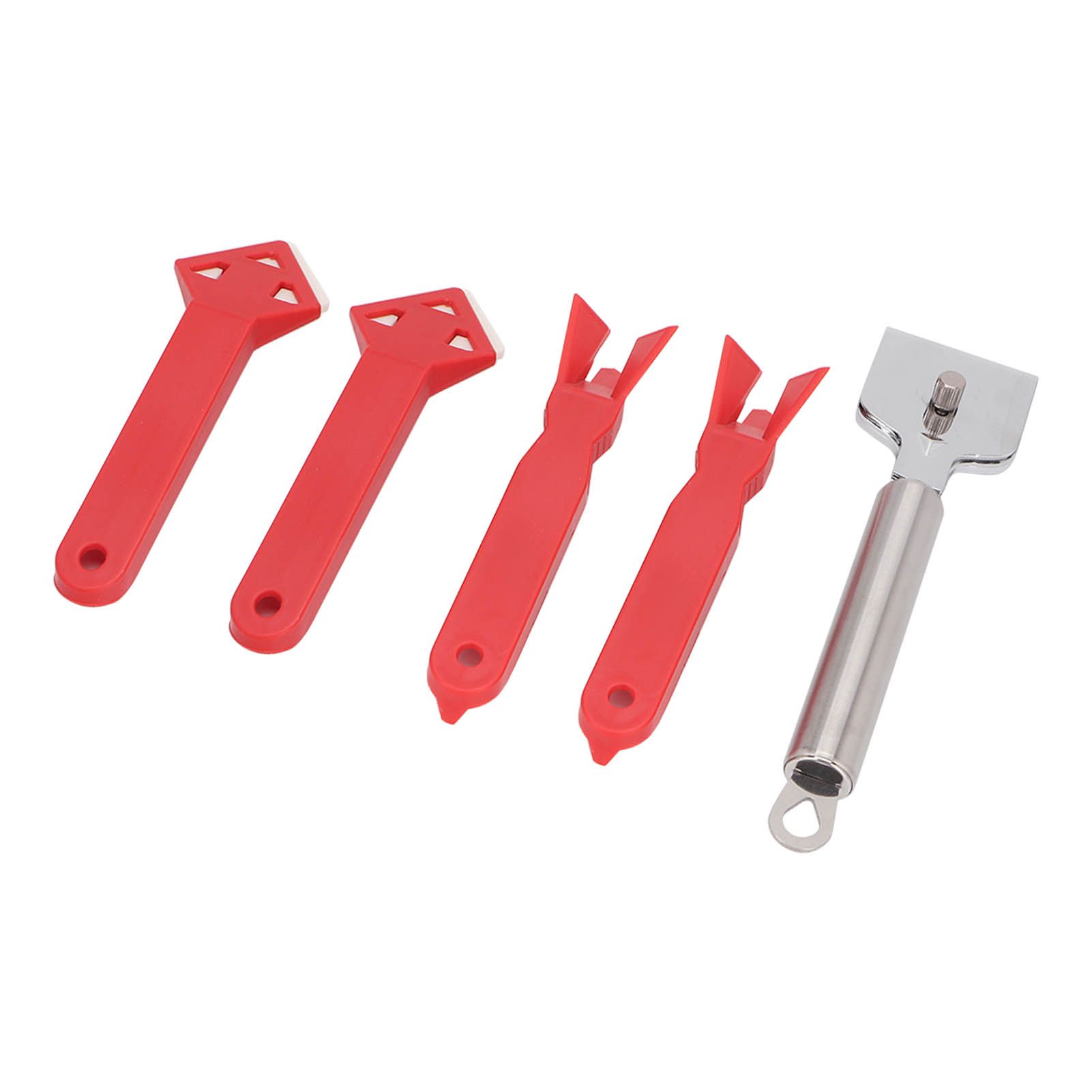 5Pcs Caulking Tool Sealant Caulk Grout Remover Scraper Set Kit for Repair Cleaning - Image 6