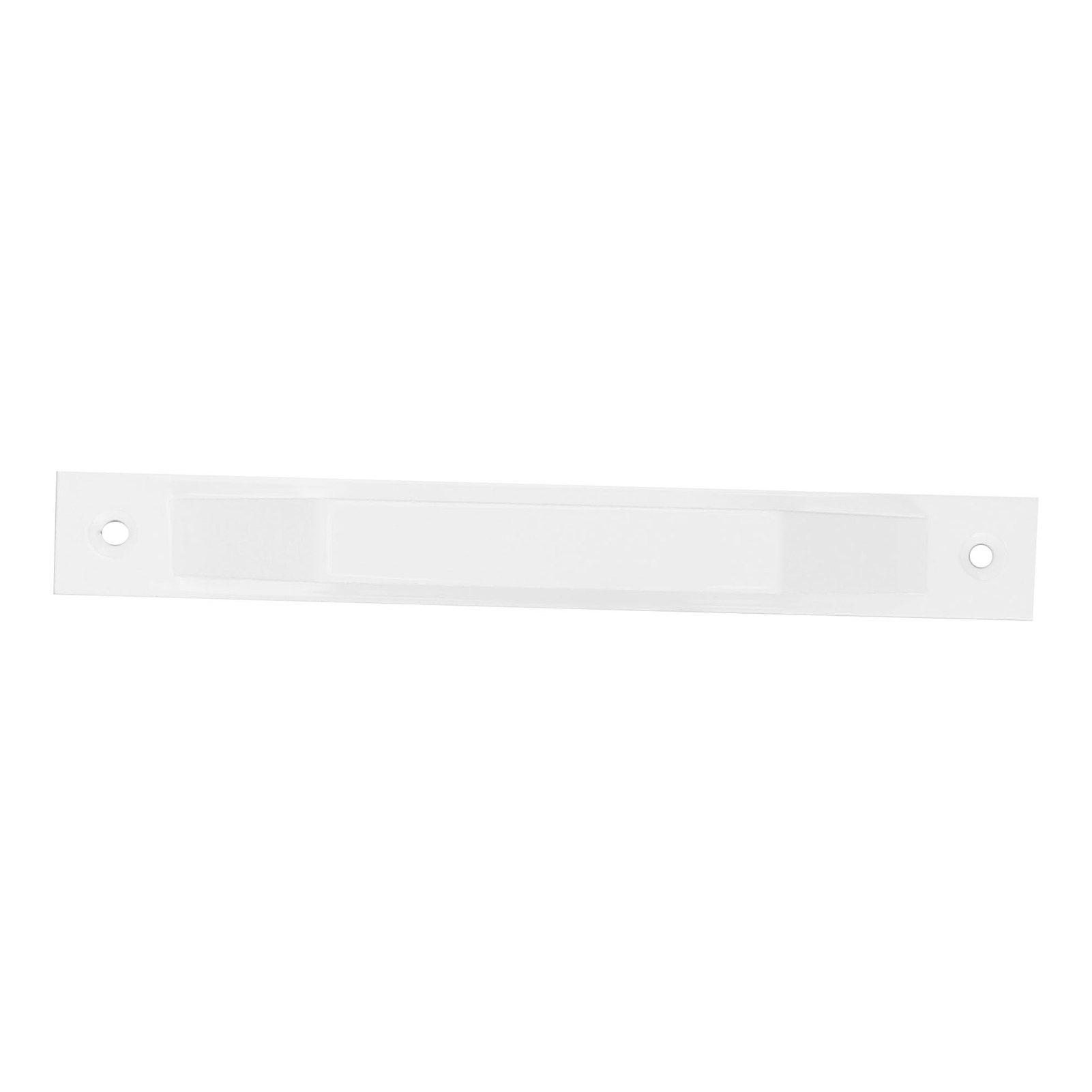 Sliding Door Handle Metal Electroplating Cabinet Barn Door Pull Handle with Mounting Screws White - Image 3
