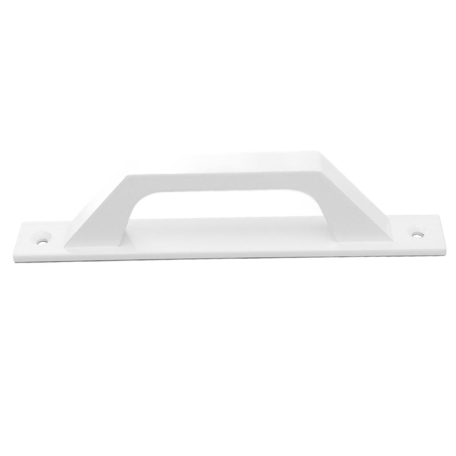 Sliding Door Handle Metal Electroplating Cabinet Barn Door Pull Handle with Mounting Screws White - Image 7