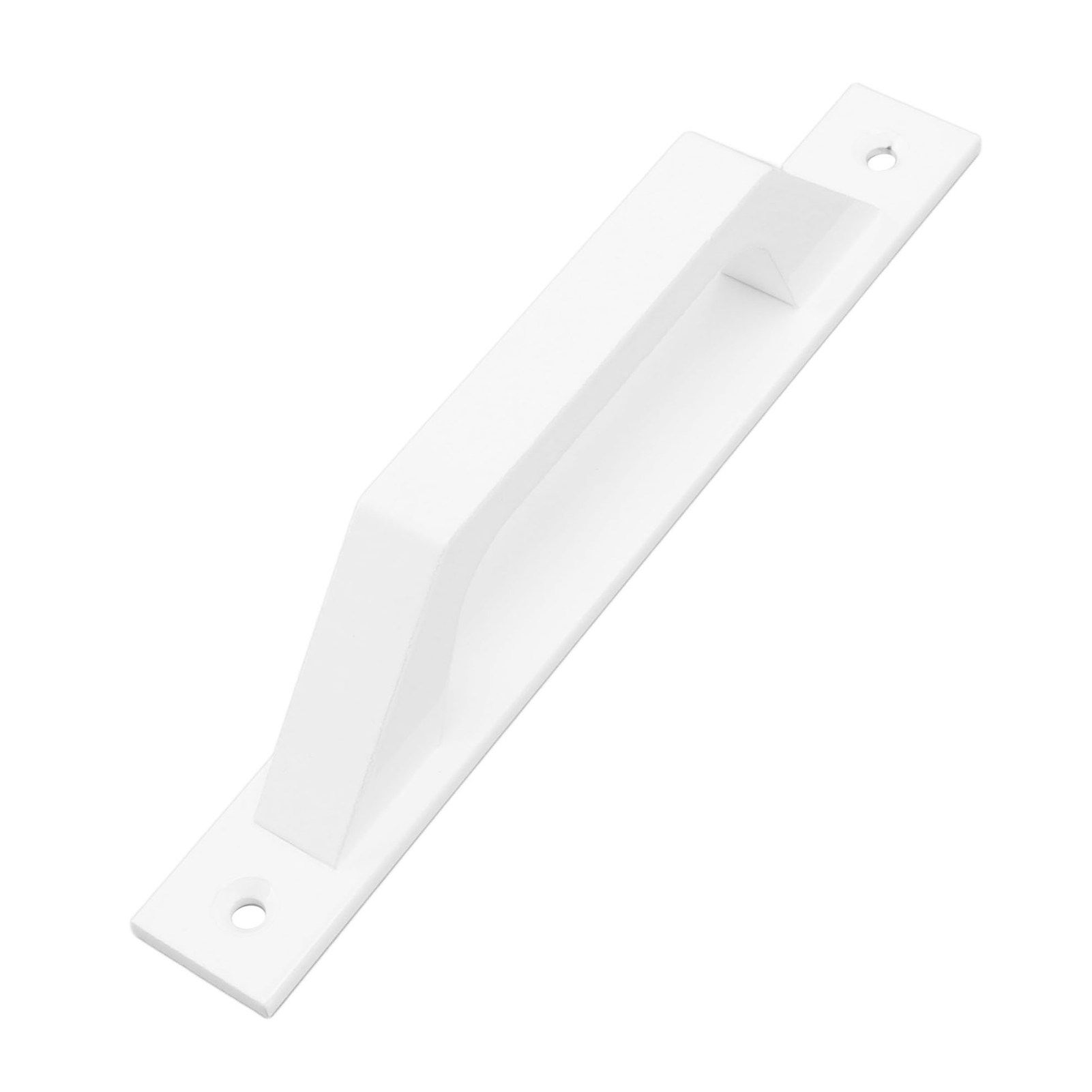 Sliding Door Handle Metal Electroplating Cabinet Barn Door Pull Handle with Mounting Screws White - Image 8