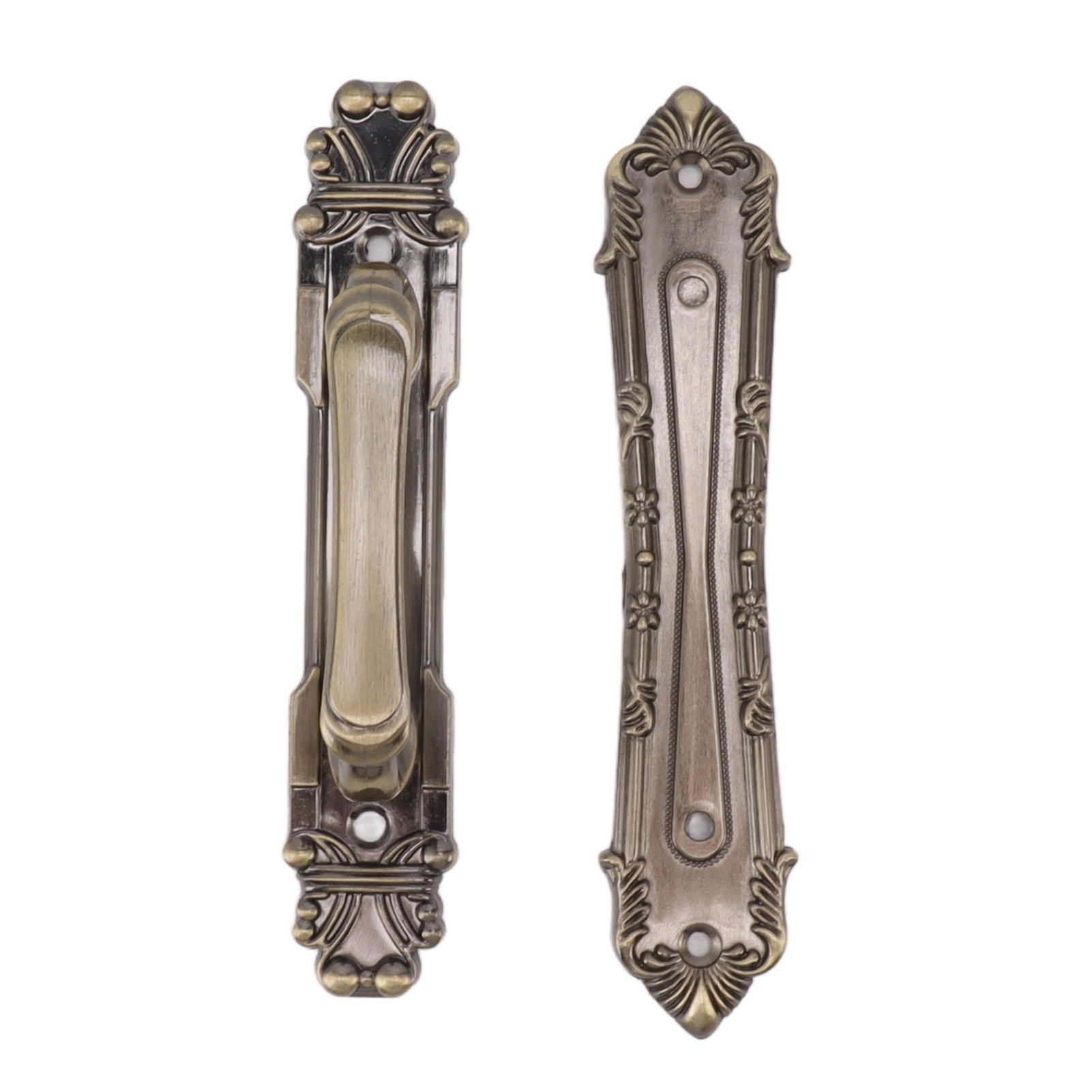 Barn Door Handle Iron Rust Prevention Farmhouse Pulling Handles for Cabinets Closets Drawers Doors Wardrobes Antique Bronze - Image 3