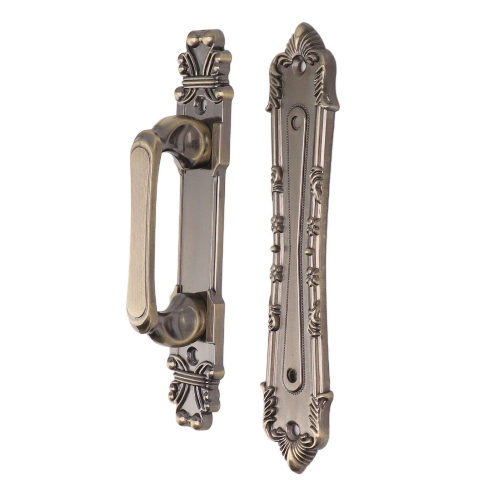 Barn Door Handle Iron Rust Prevention Farmhouse Pulling Handles for Cabinets Closets Drawers Doors Wardrobes Antique Bronze - Image 4