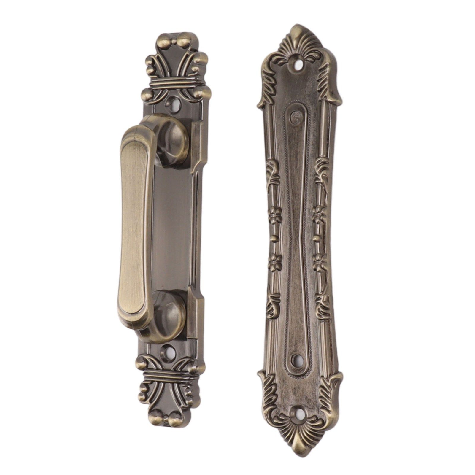 Barn Door Handle Iron Rust Prevention Farmhouse Pulling Handles for Cabinets Closets Drawers Doors Wardrobes Antique Bronze - Image 5