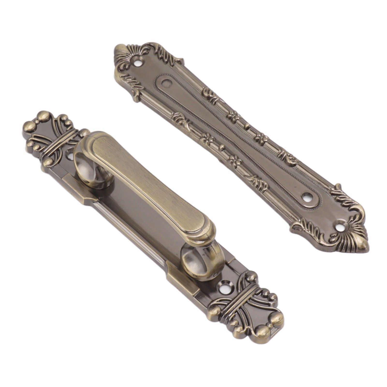 Barn Door Handle Iron Rust Prevention Farmhouse Pulling Handles for Cabinets Closets Drawers Doors Wardrobes Antique Bronze - Image 7