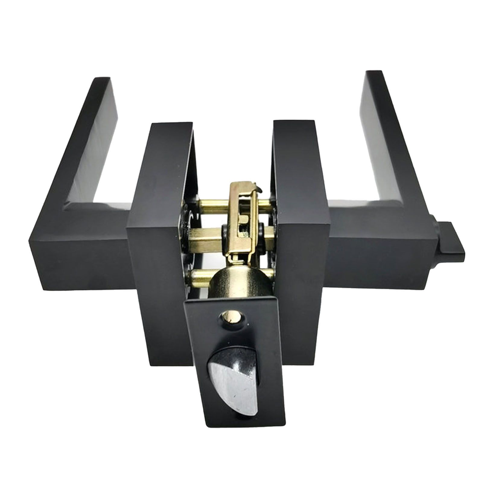 Door Handle Aluminum Alloy Rust Prevention Entry Lever Door Handle for Bathroom Bedroom - Image 2