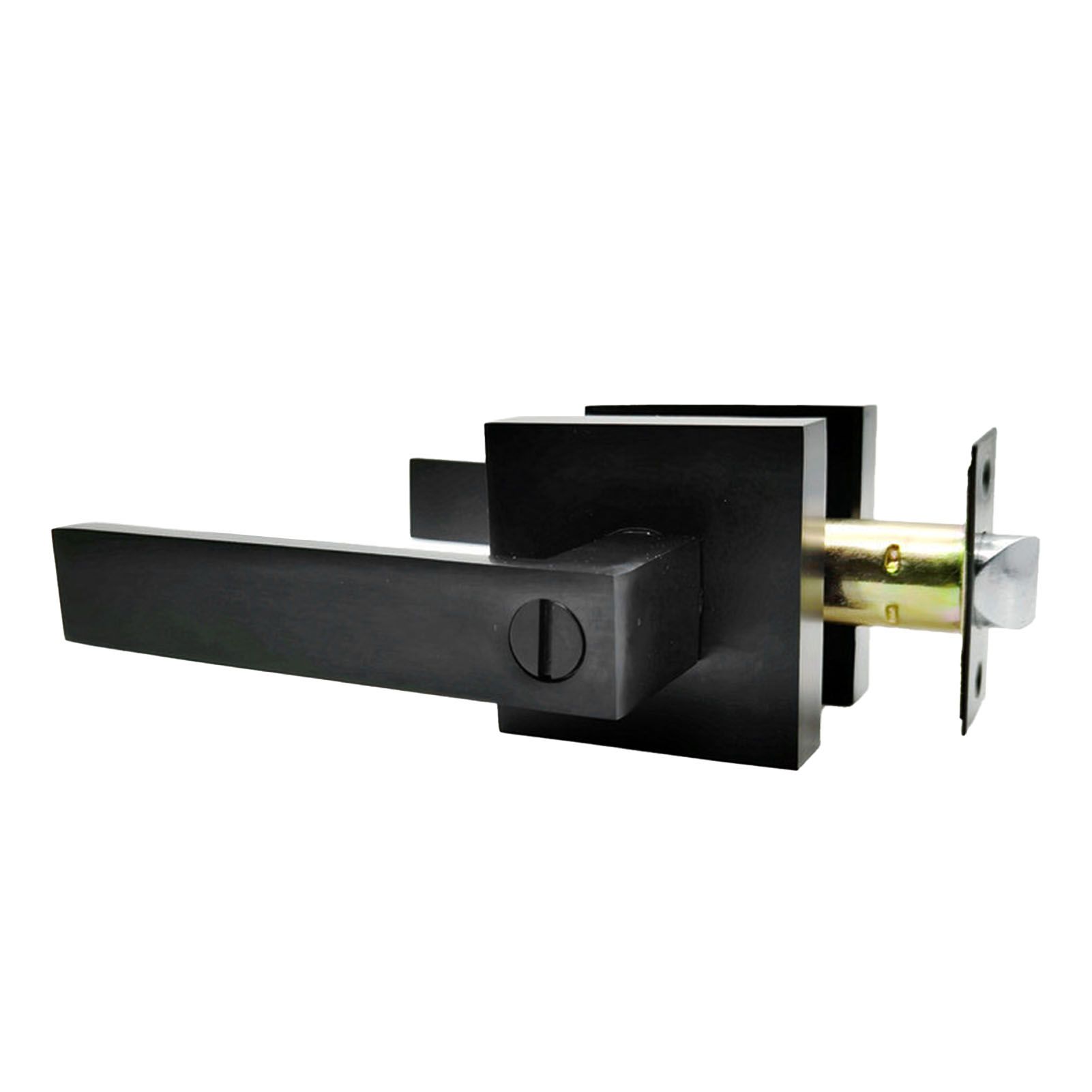 Door Handle Aluminum Alloy Rust Prevention Entry Lever Door Handle for Bathroom Bedroom - Image 4