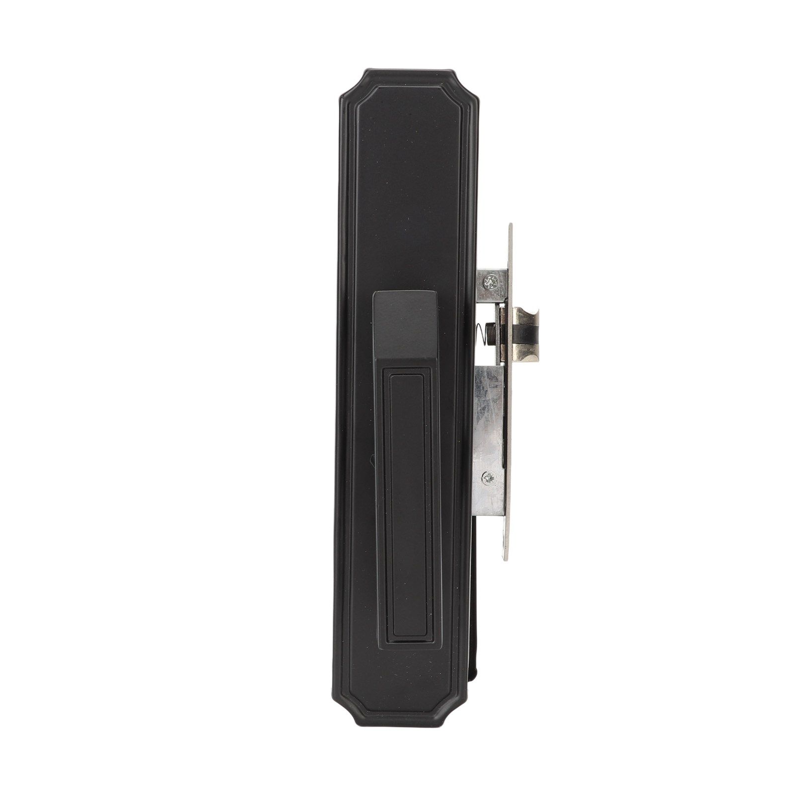 Door Handle Strong Aluminium Alloy Antioxidant Easy Mounting Straight Door Lever with 3 Keys for Repair Replacement - Image 2