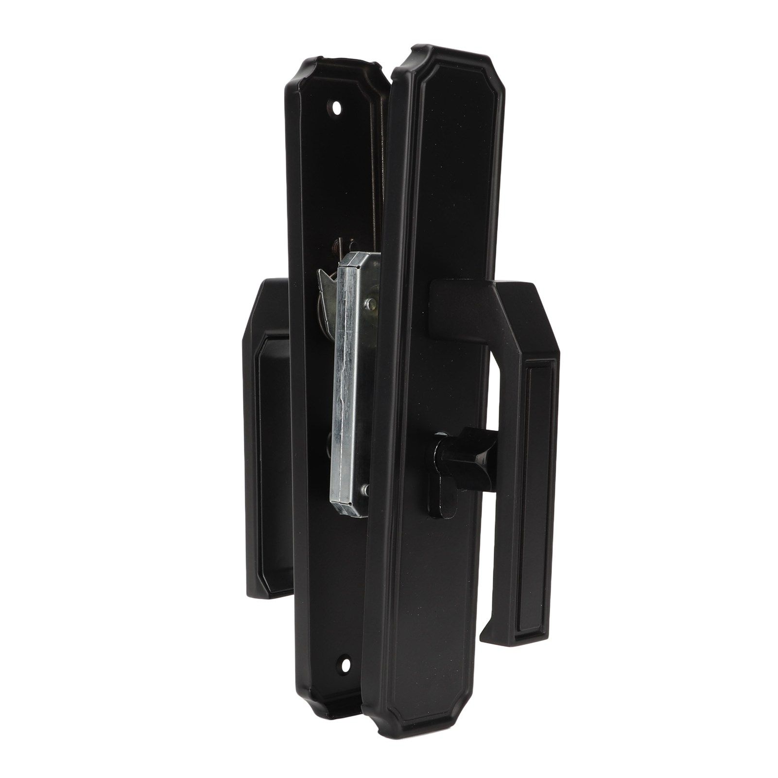 Door Handle Strong Aluminium Alloy Antioxidant Easy Mounting Straight Door Lever with 3 Keys for Repair Replacement - Image 5