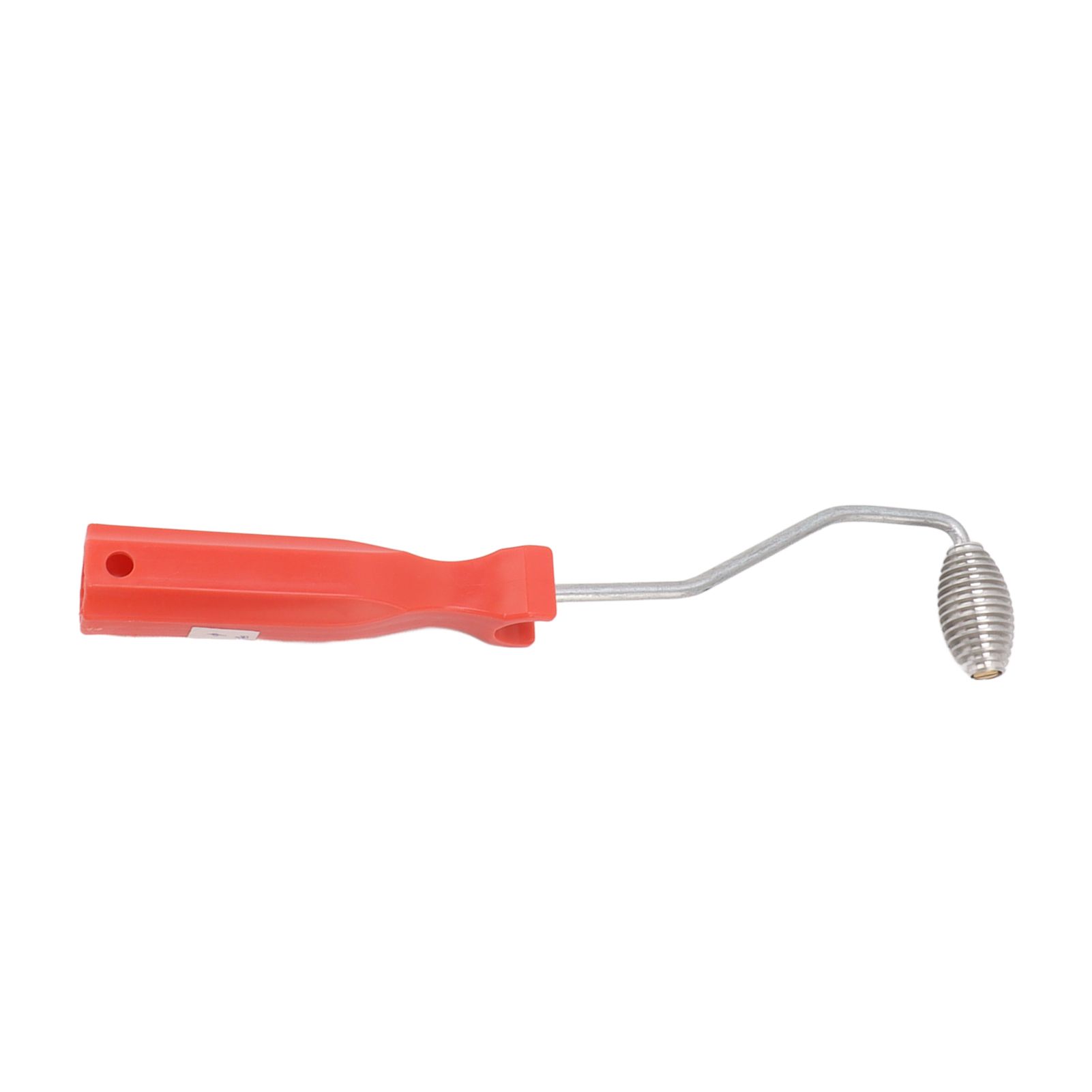 Fiberglass Roller Bubble Paddle Tool Aluminum Alloy Bubble Roller With Plastic Handle Olive Roll Type A - Image 2