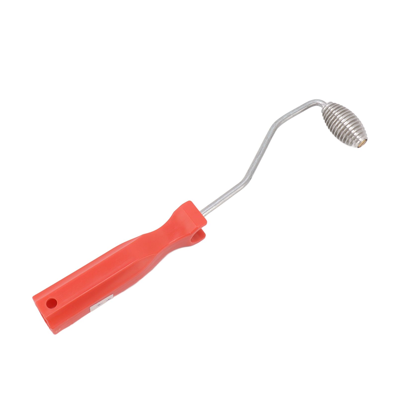 Fiberglass Roller Bubble Paddle Tool Aluminum Alloy Bubble Roller With Plastic Handle Olive Roll Type A - Image 3
