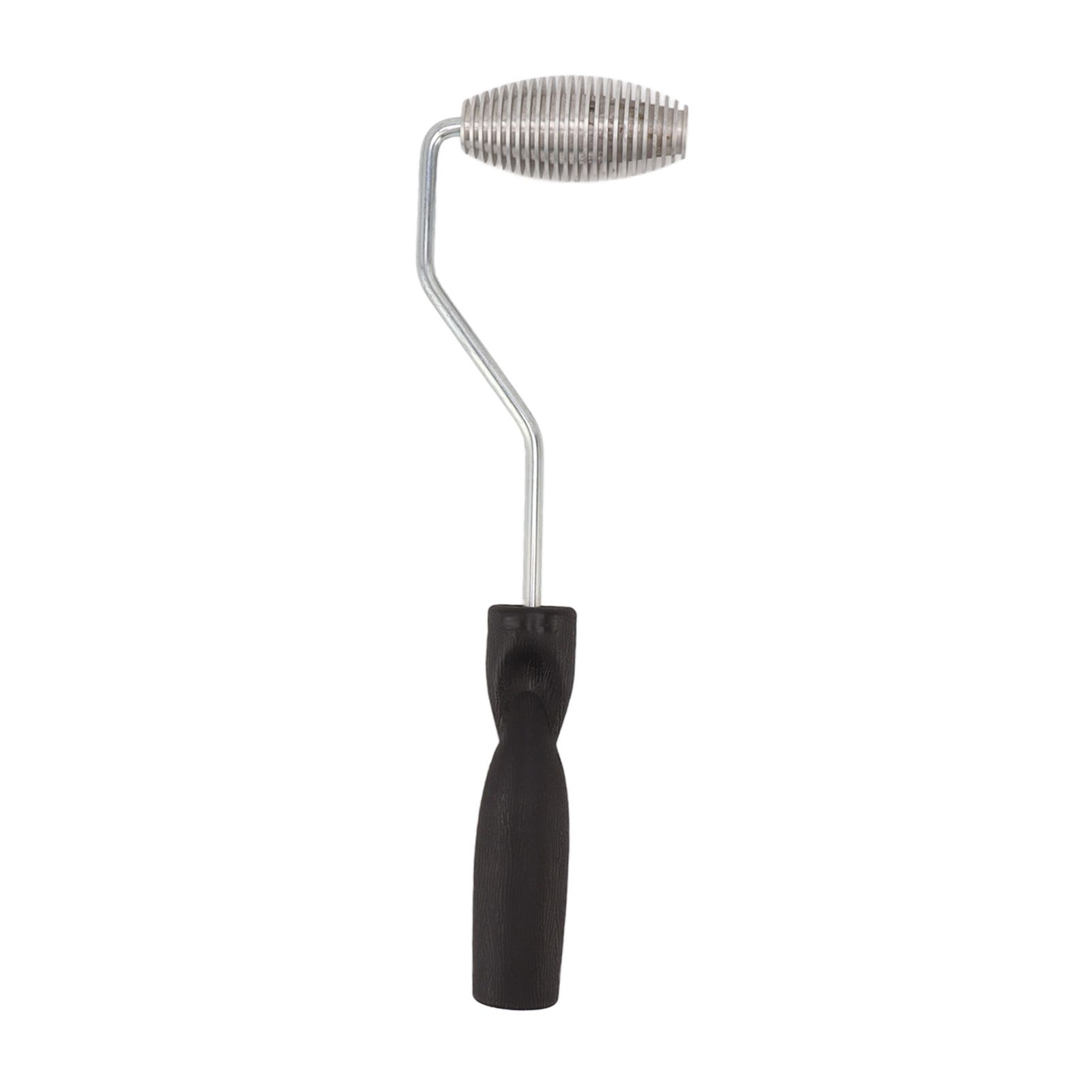 Fiberglass Roller Bubble Paddle Tool Aluminum Alloy Bubble Roller With Plastic Handle Olive Roll Type C - Image 1
