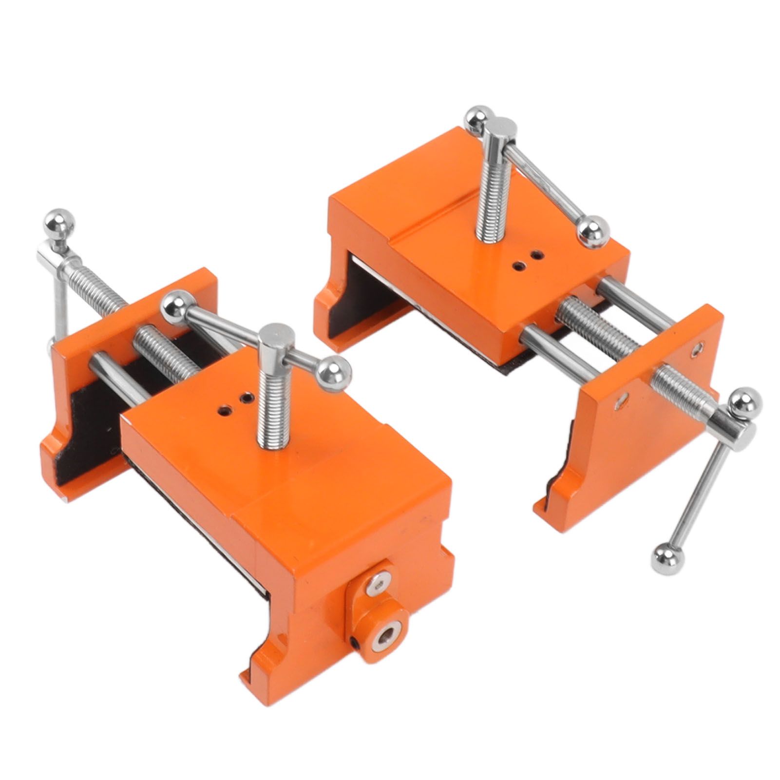 2pcs Cabinet Claw Aluminum Alloy Cabinet Claw Clamps for Installing Cabinetry Face Frame Orange - Image 3
