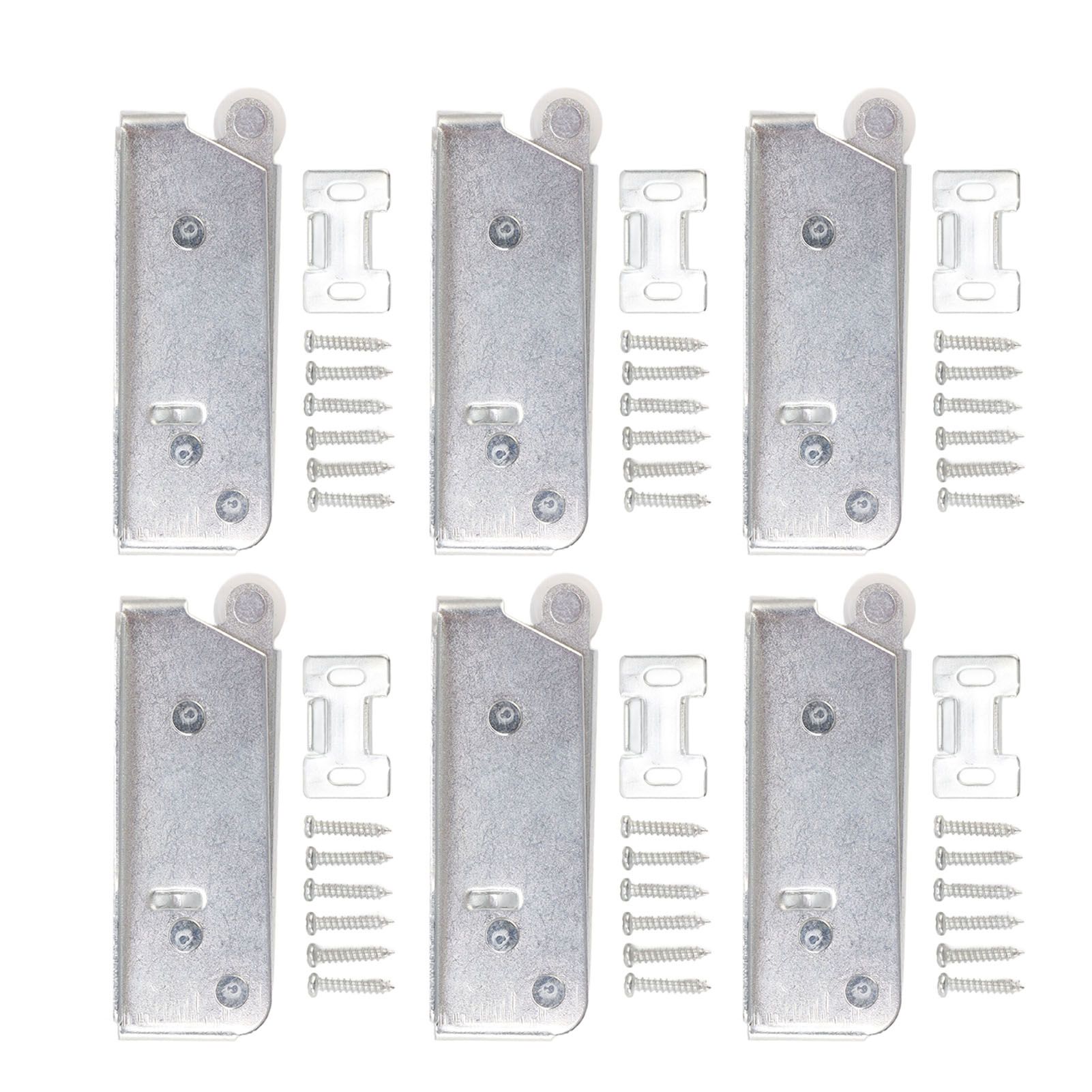 6Pcs Spring Latch Mini Door Push Release Latch Light Weight Push to Open Door Latch for Cabinet Door - Image 3