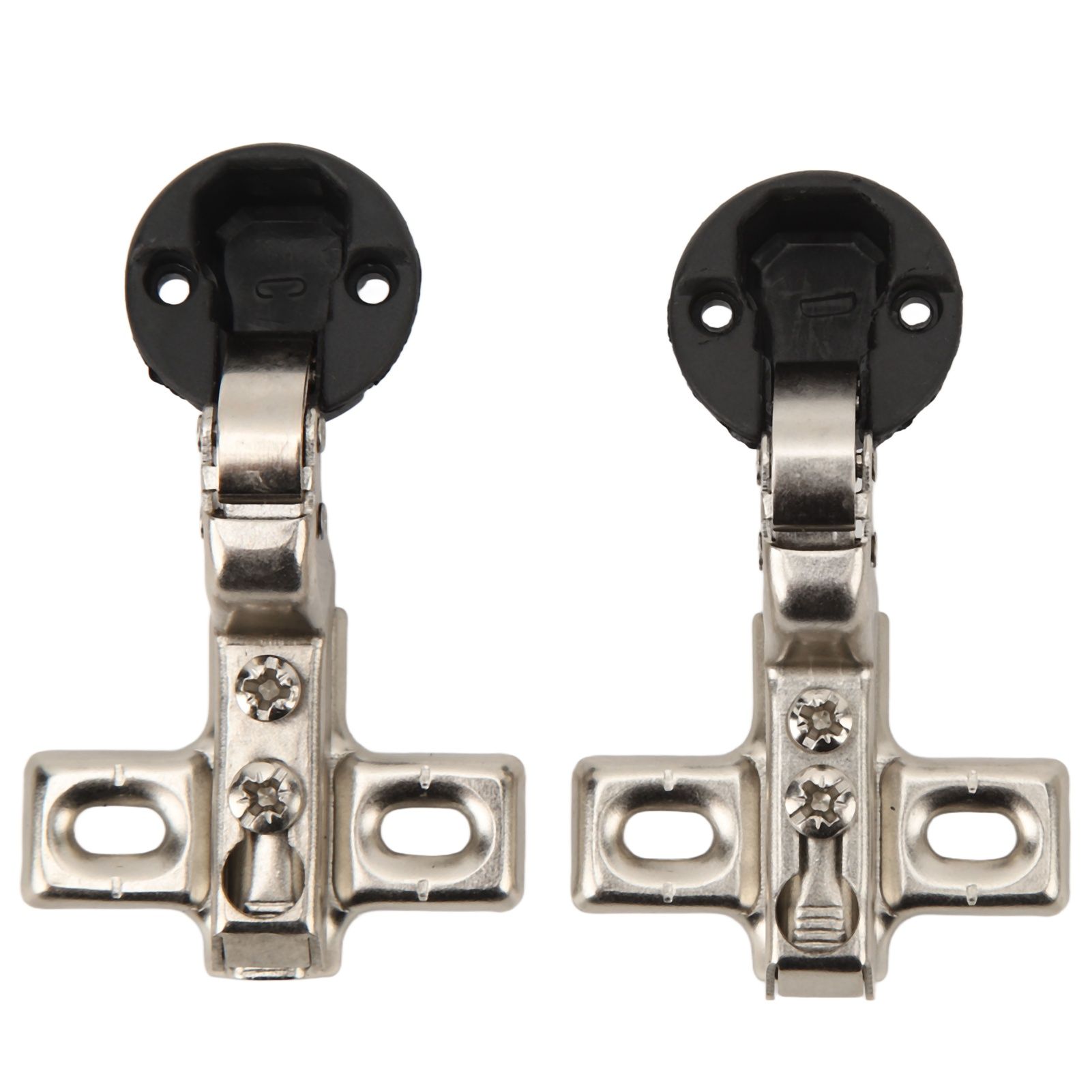 2pcs 26mm Hole Glass Hinge Mini Cabinet Hinge For Cabinet Glass Door - Image 1