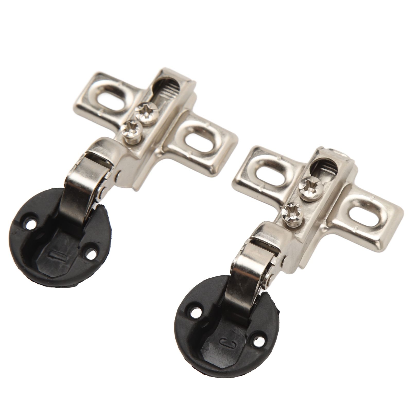 2pcs 26mm Hole Glass Hinge Mini Cabinet Hinge For Cabinet Glass Door - Image 4