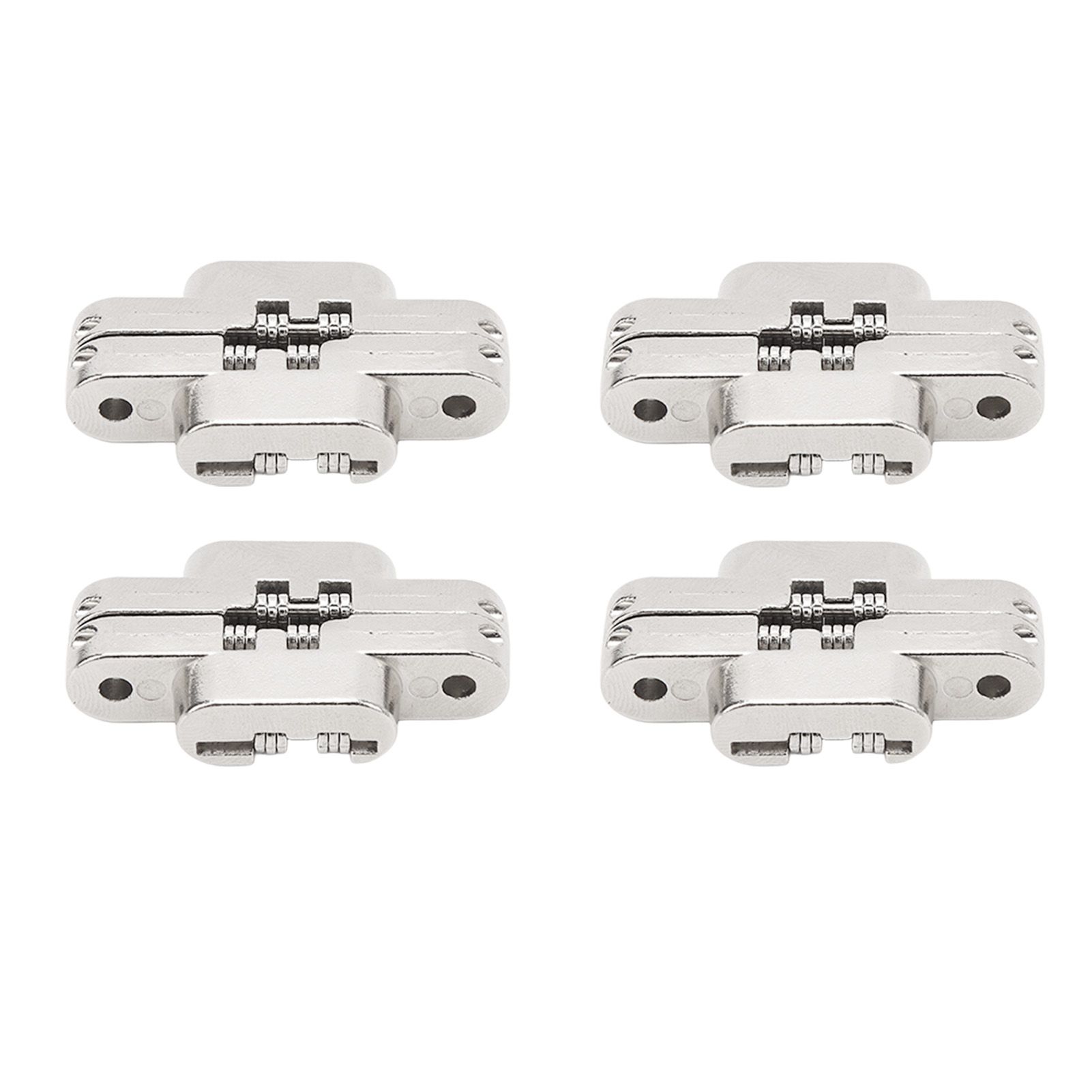 4Pcs Mini Zinc Alloy Cross Hidden Hinge 180 Degree Swing Jewelry Box Invisible Hinge - Image 6