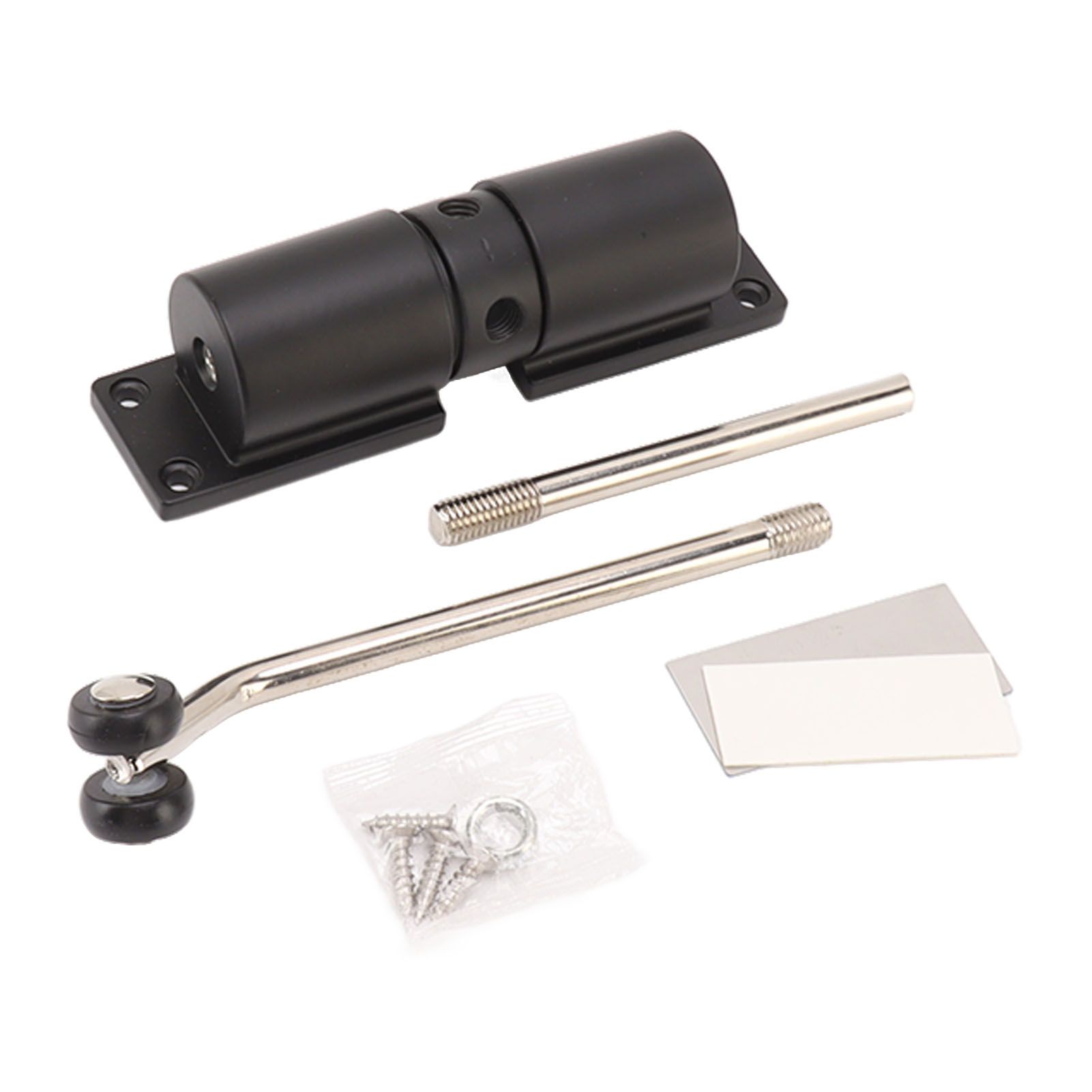 Automatic Door Closer Quiet Safe Aluminum Alloy Self Closing Door Mechanism for Home Hotel Office - Image 1