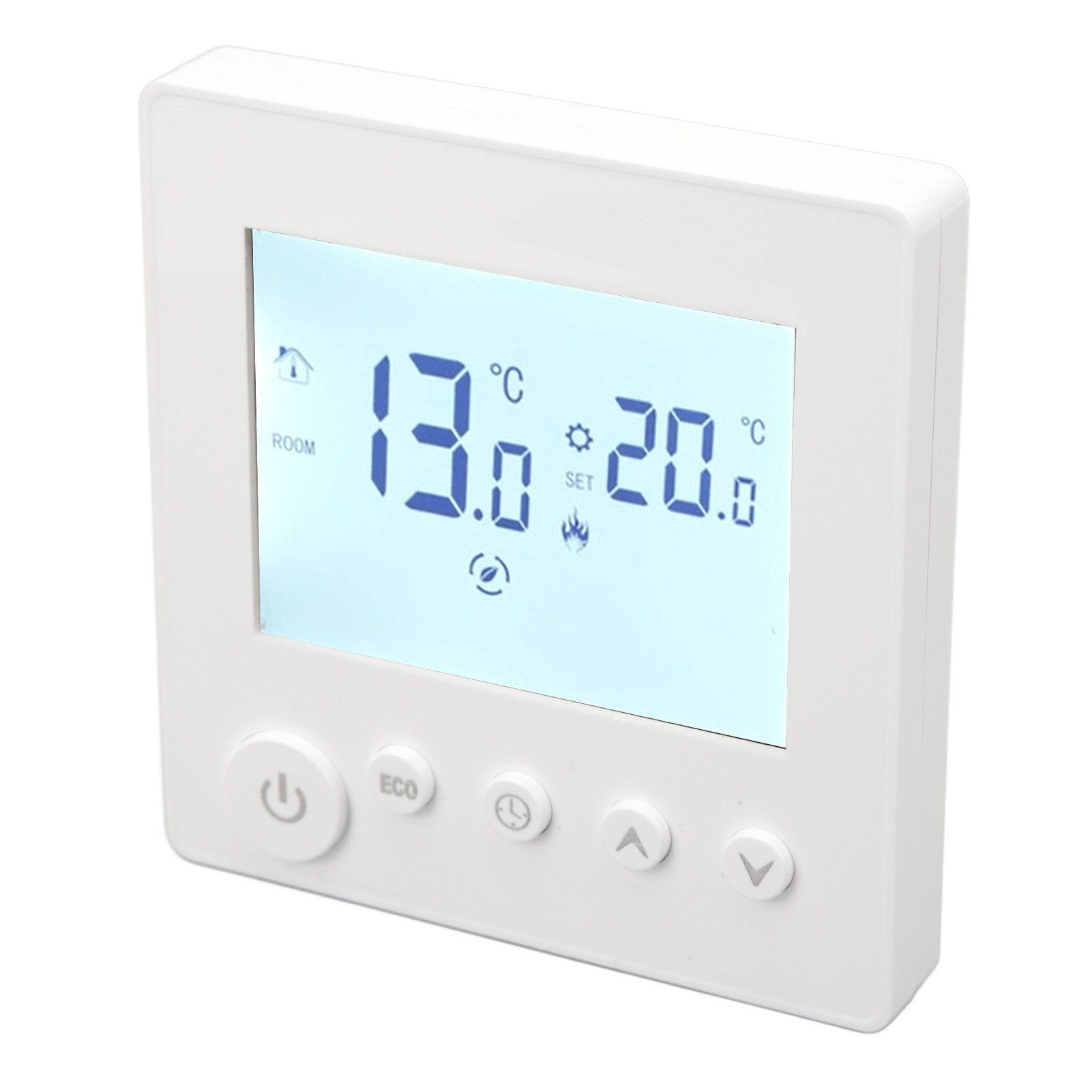 Floor Heating Thermostat Controller Programmable Control Panel LCD Display 90V‑240V for Home - Image 2