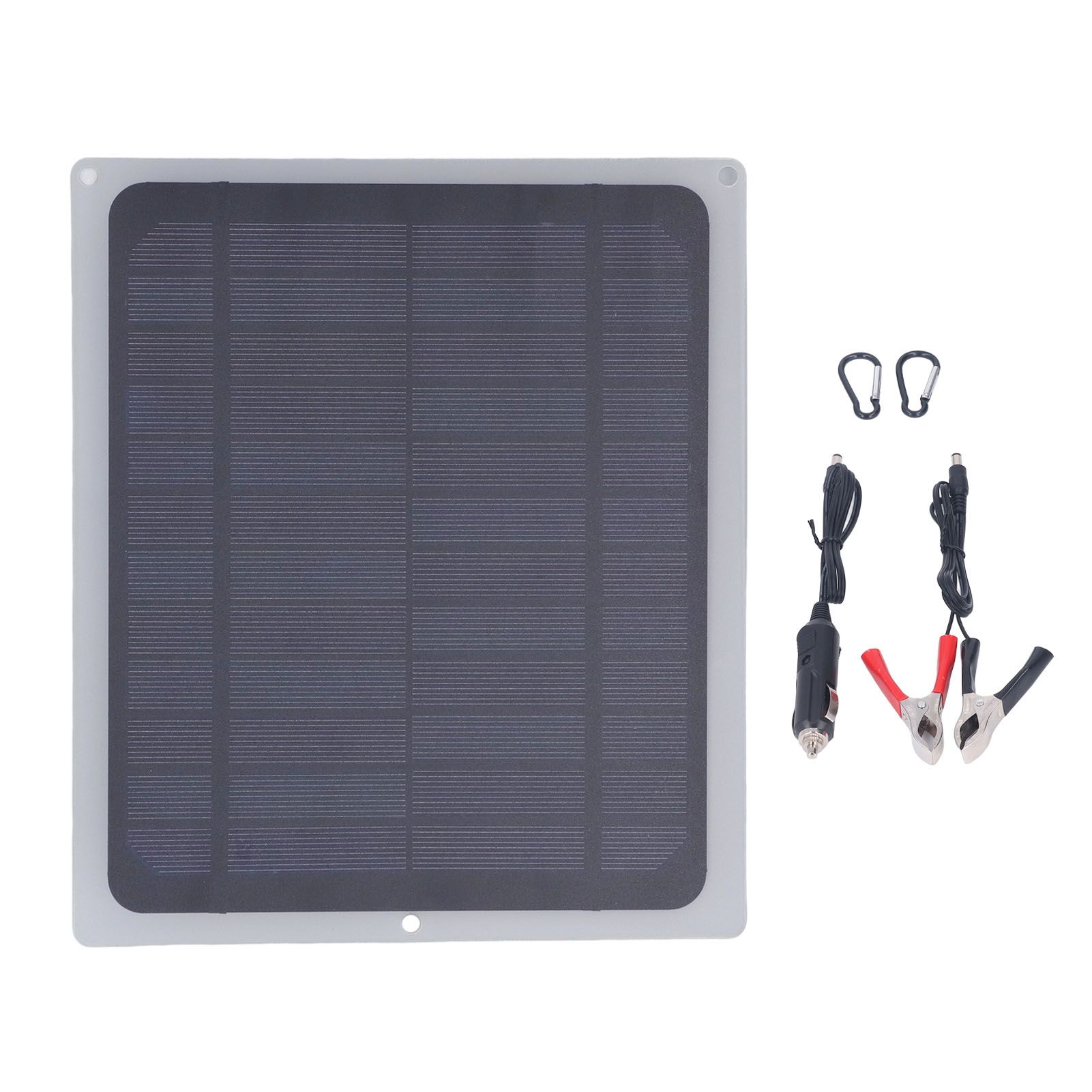 12V 10W Mini Solar Panel Anti Reverse Charging Waterproof Monocrystalline USB Solar Panel Charger for Phone Fan Outdoor - Image 1