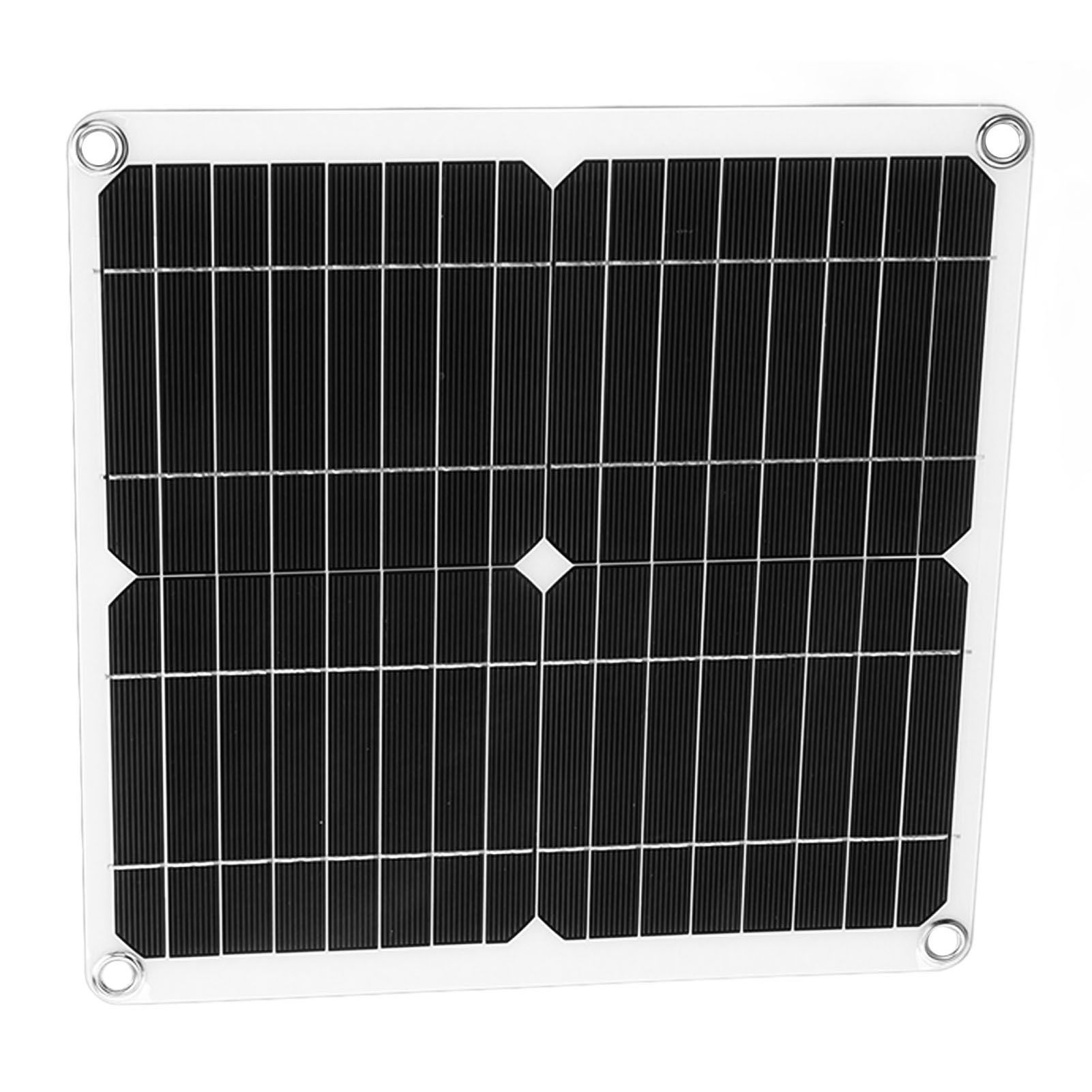 12W 12V Solar Panel Kit Semi Flexible Monocrystalline IP65 Waterproof Portable Solar Charger with 100A Controller for RV - Image 8