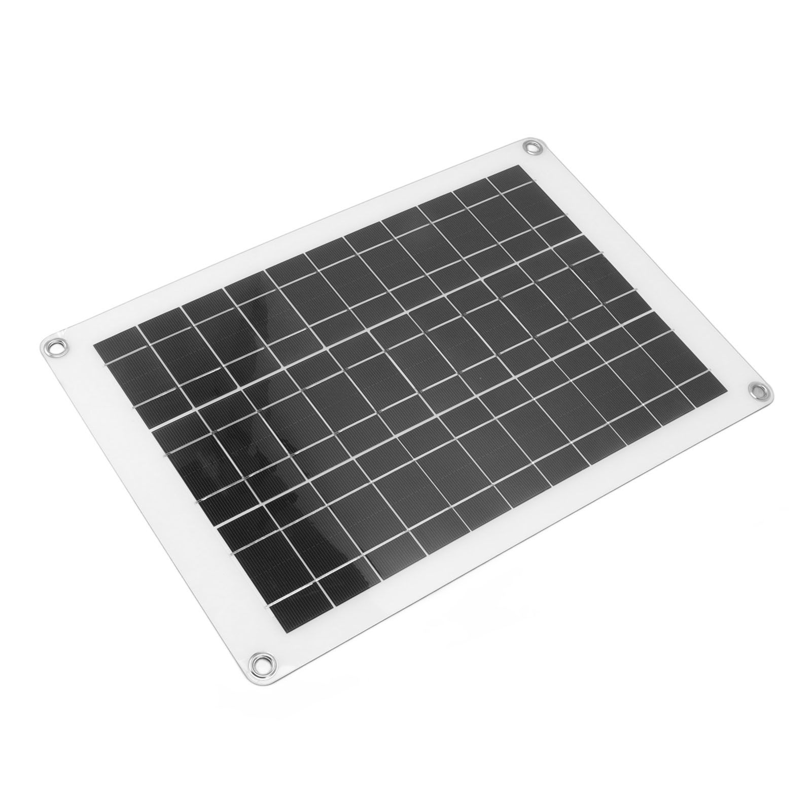 Solar Panel Kit Polycrystalline Silicon Waterproof Solar Panel Flexible Photovoltaic Panel Dual USB 20W 18V - Image 2