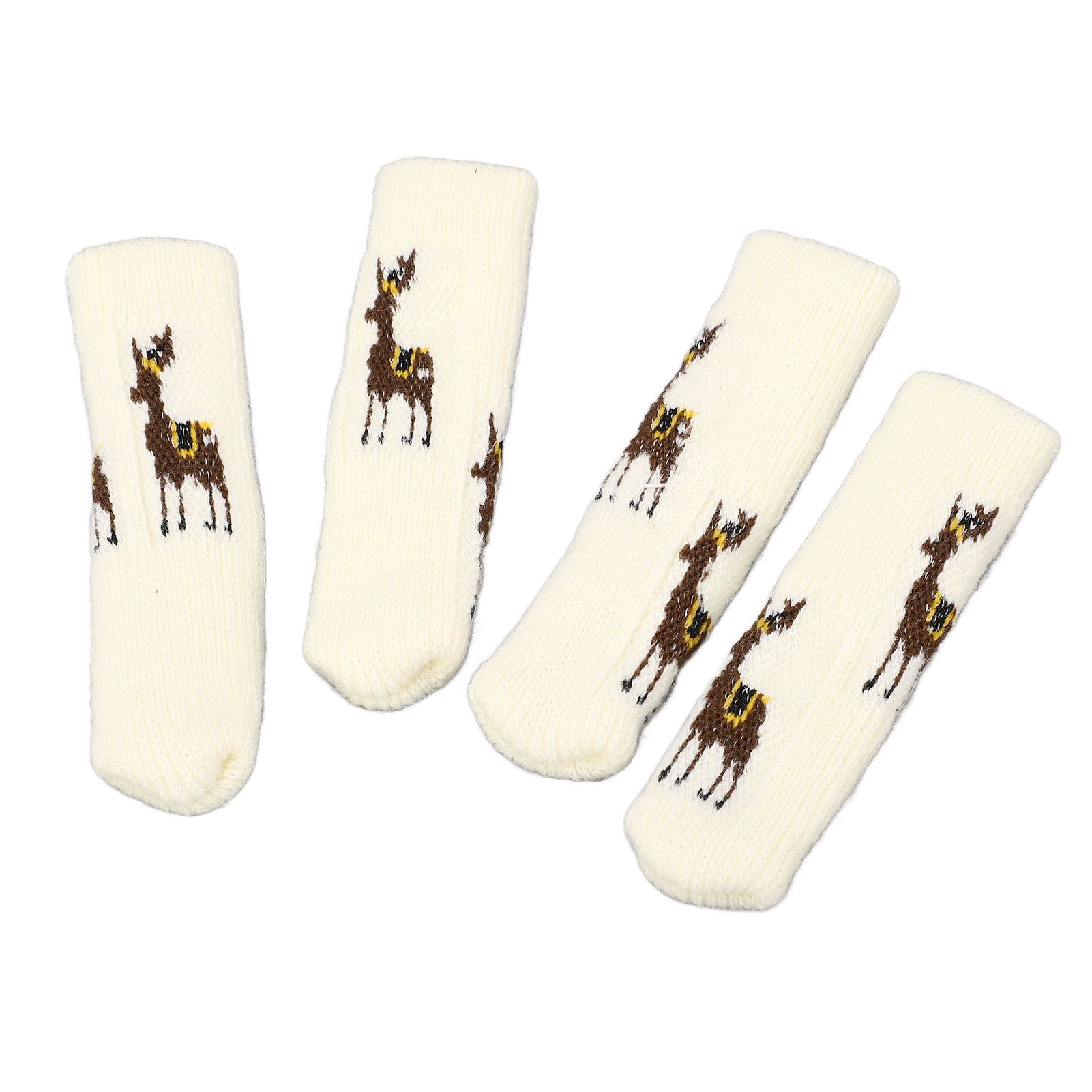 20Pcs Chair Leg Floor Protectors Furniture Socks Knitting Double Thickening Elastic Chair Leg Protectors Fits All Leg Shapes - Image 7