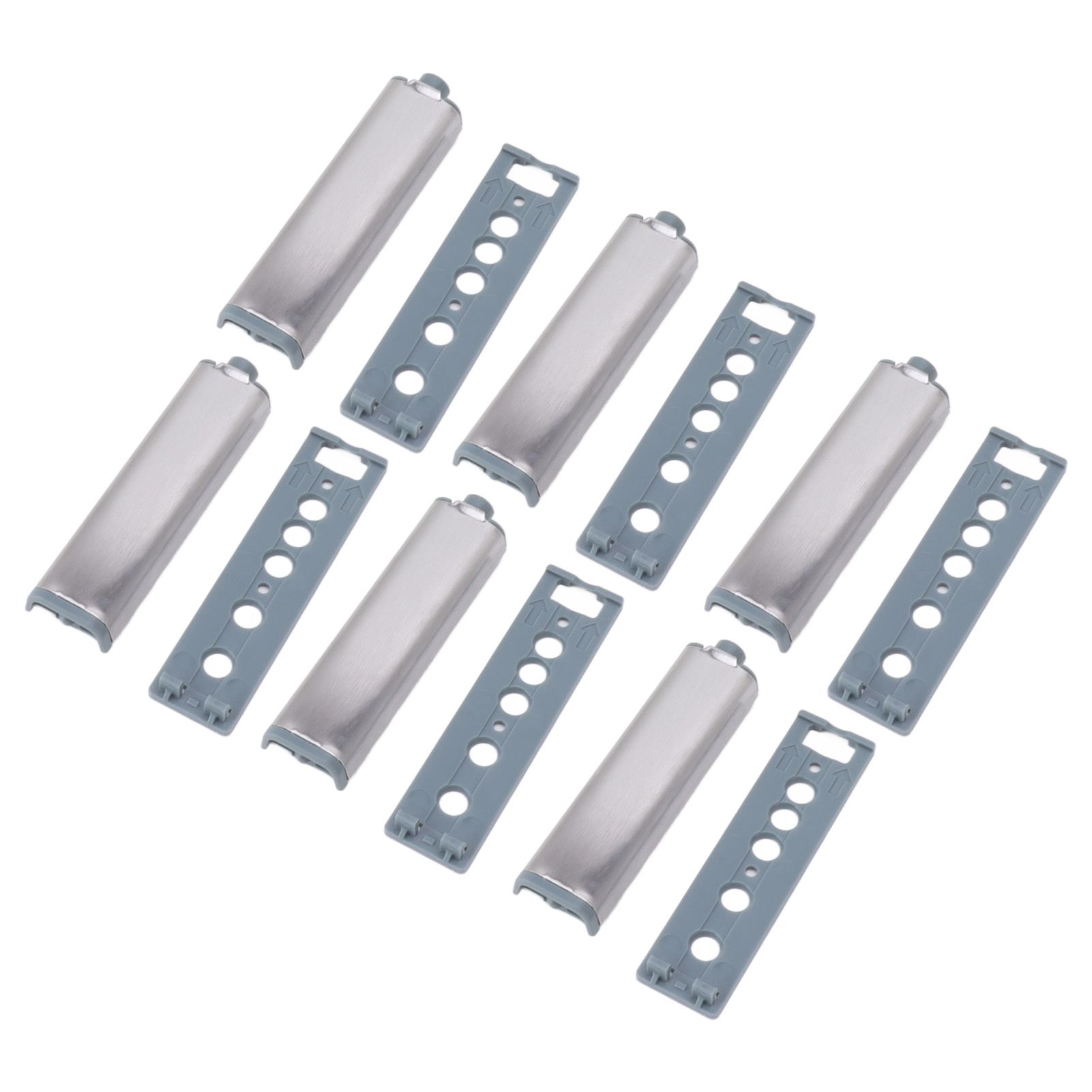 16pcs Push Open Latch Heavy Duty Stainless Steel Push Release Latch for Cabinet Closet Door Drawer - Image 4