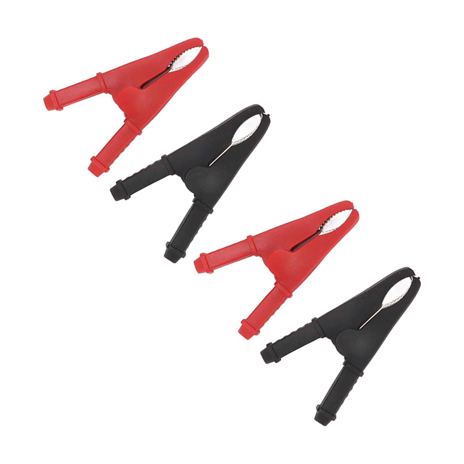 4Pcs Crocodile Clamps Good Conductivity Low Resistance Nickel Plated Crocodile Clips for Car School 1000V - Image 6