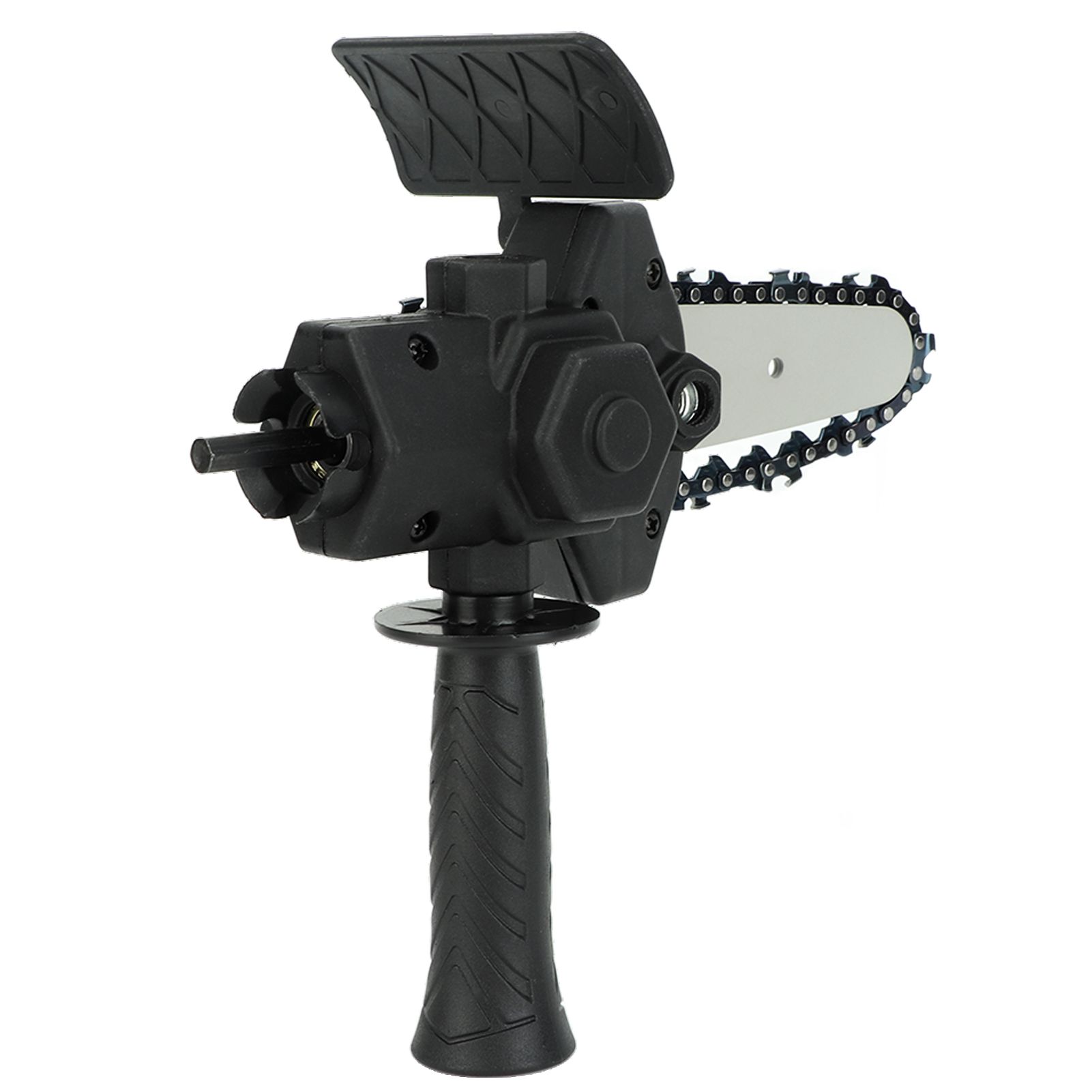 Chainsaw Attachment Electric Drill Modified To Chainsaw Attachment One Handed Electric Chain Saw for Wood Cutting 10.2cm / 4in - Image 6