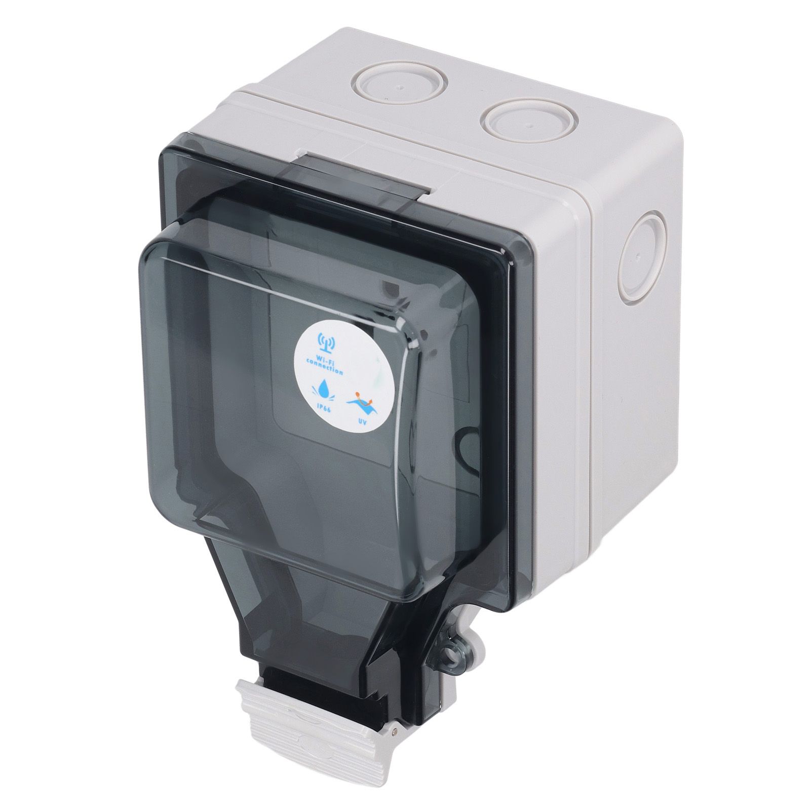 Outdoor Outlet WIFI IP66 Waterproof Socket With Timer for Patio Garden US Plug 110‑250V 16A 1 Port - Image 3