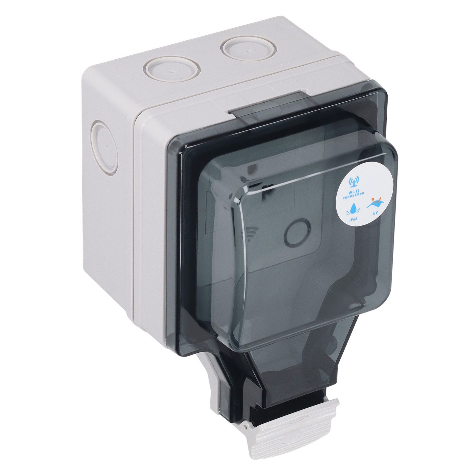 Outdoor Outlet WIFI IP66 Waterproof Socket With Timer for Patio Garden US Plug 110‑250V 16A 1 Port - Image 4