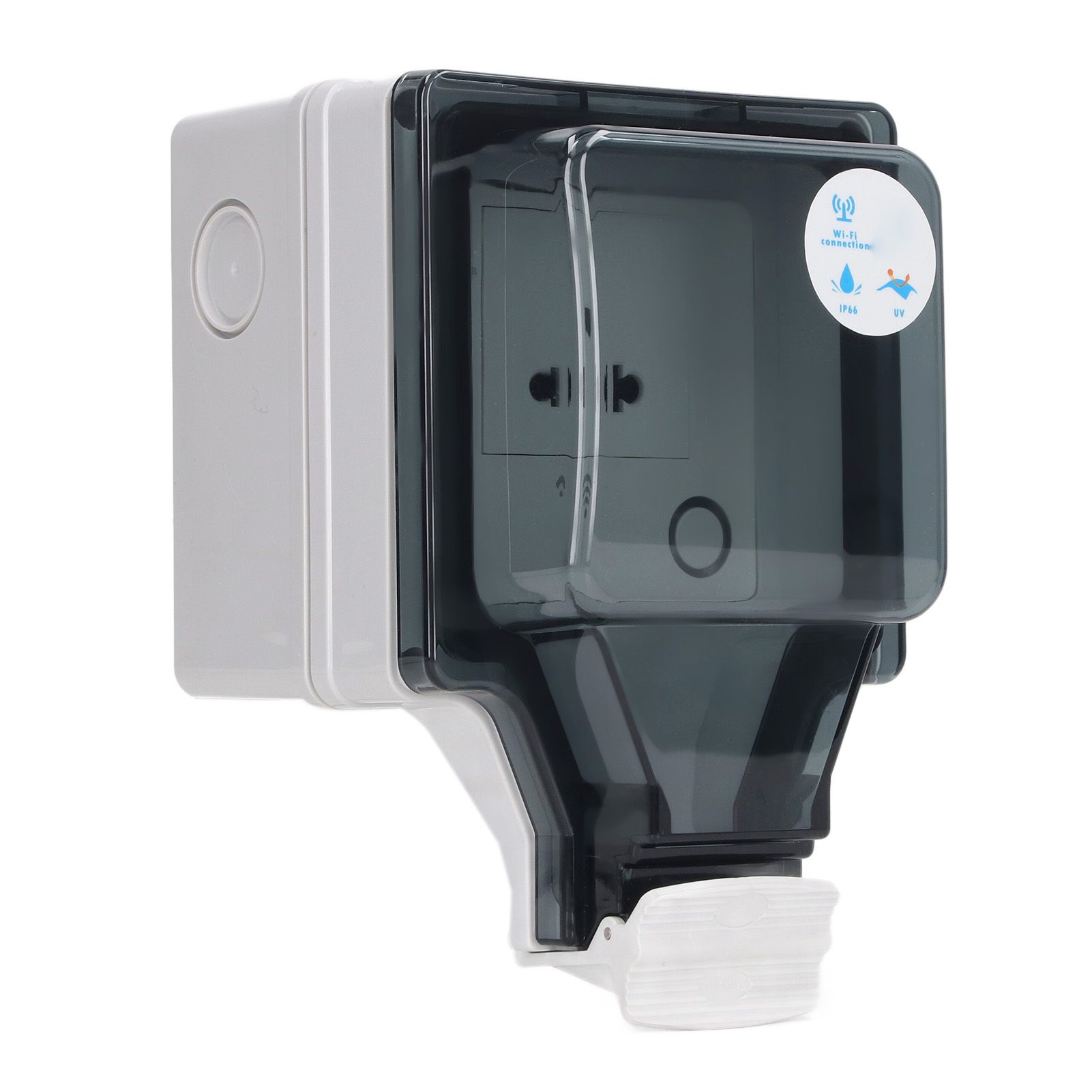 Outdoor Outlet WIFI IP66 Waterproof Socket With Timer for Patio Garden US Plug 110‑250V 16A 1 Port - Image 6