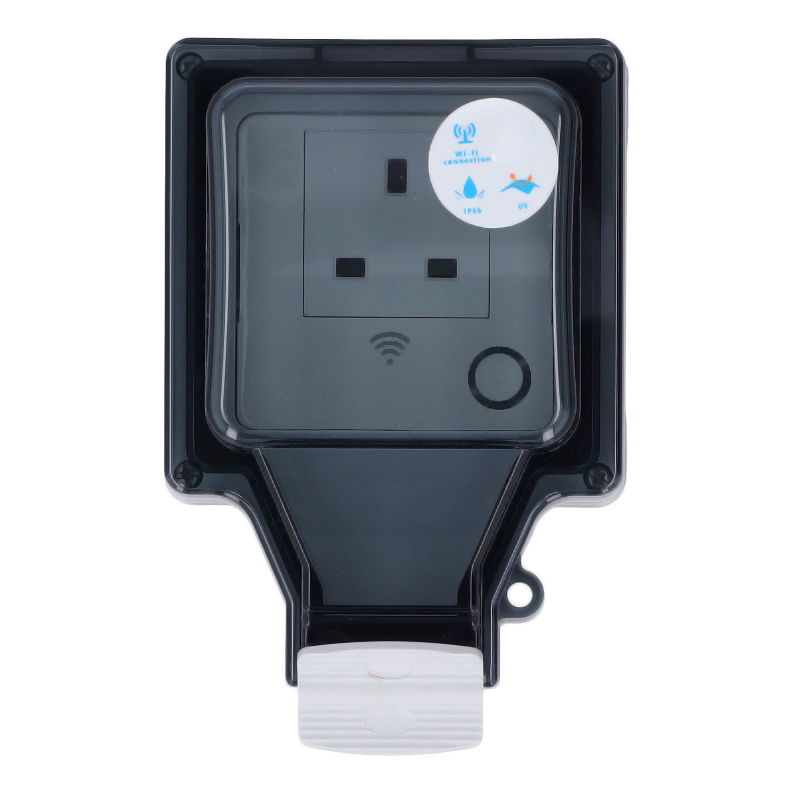 Wifi Smart Socket IP66 Waterproof Support Voice Control Timing 86 Type Outdoor Smart Outlet UK 110‑250V SNW S - Image 2
