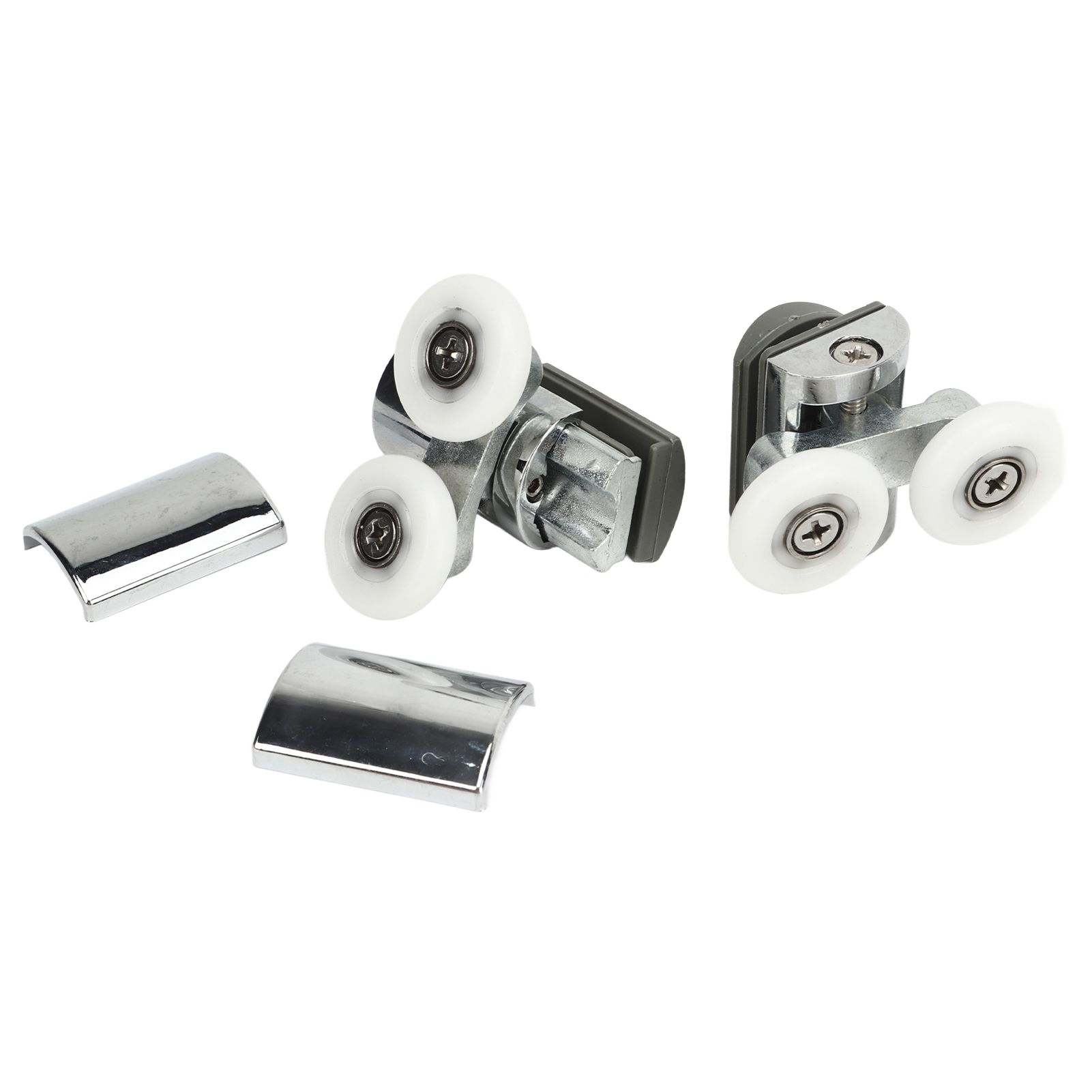 23mm Sliding Door Pulley Bathroom Closet Glass Door Hanging Swing Wheel Upper Lower Roller Kit - Image 2