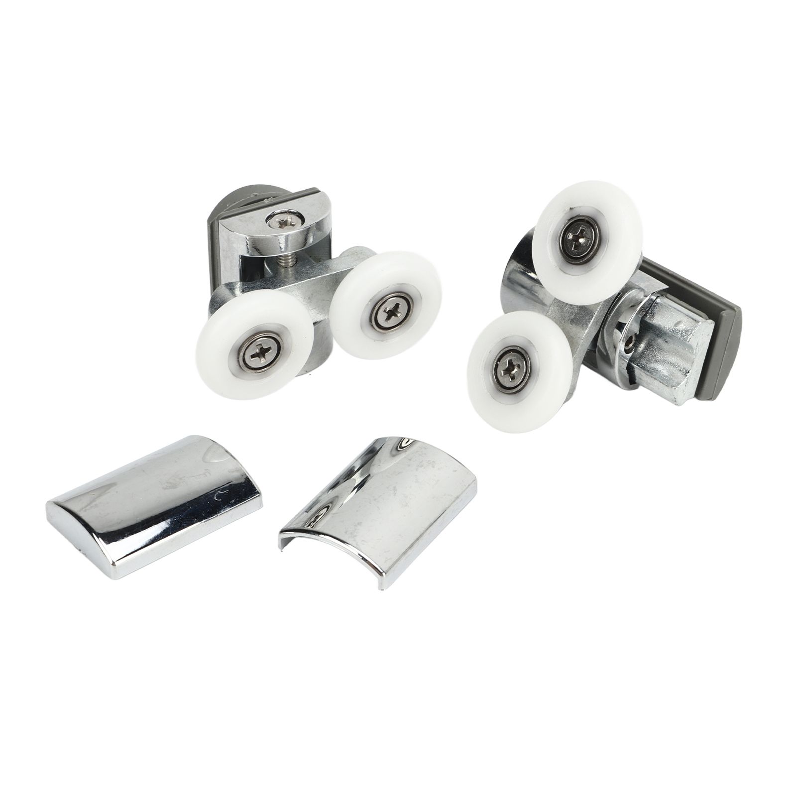 23mm Sliding Door Pulley Bathroom Closet Glass Door Hanging Swing Wheel Upper Lower Roller Kit - Image 4