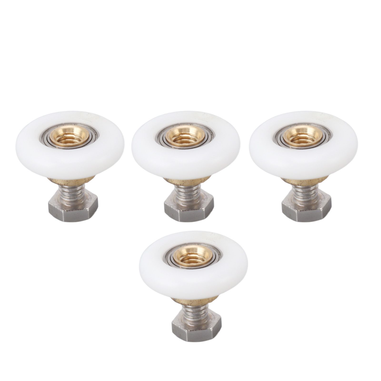 4 Set Shower Door Rollers Runners Wheels Bathroom Glass Door Rollers Runners Pulleys Wheels Replacement Part 25mm - Image 7